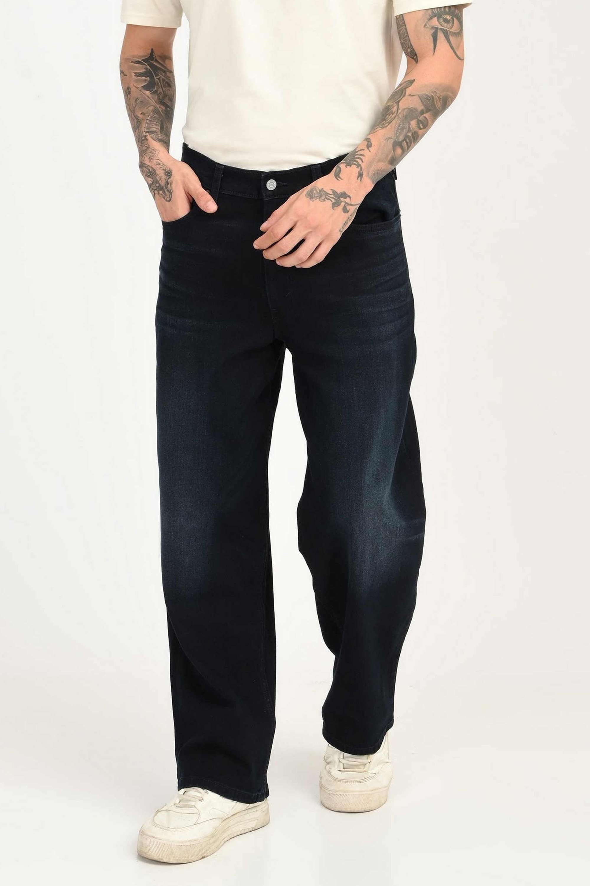 Cotton-Blend-Relaxed-Fit-Men-Jeans