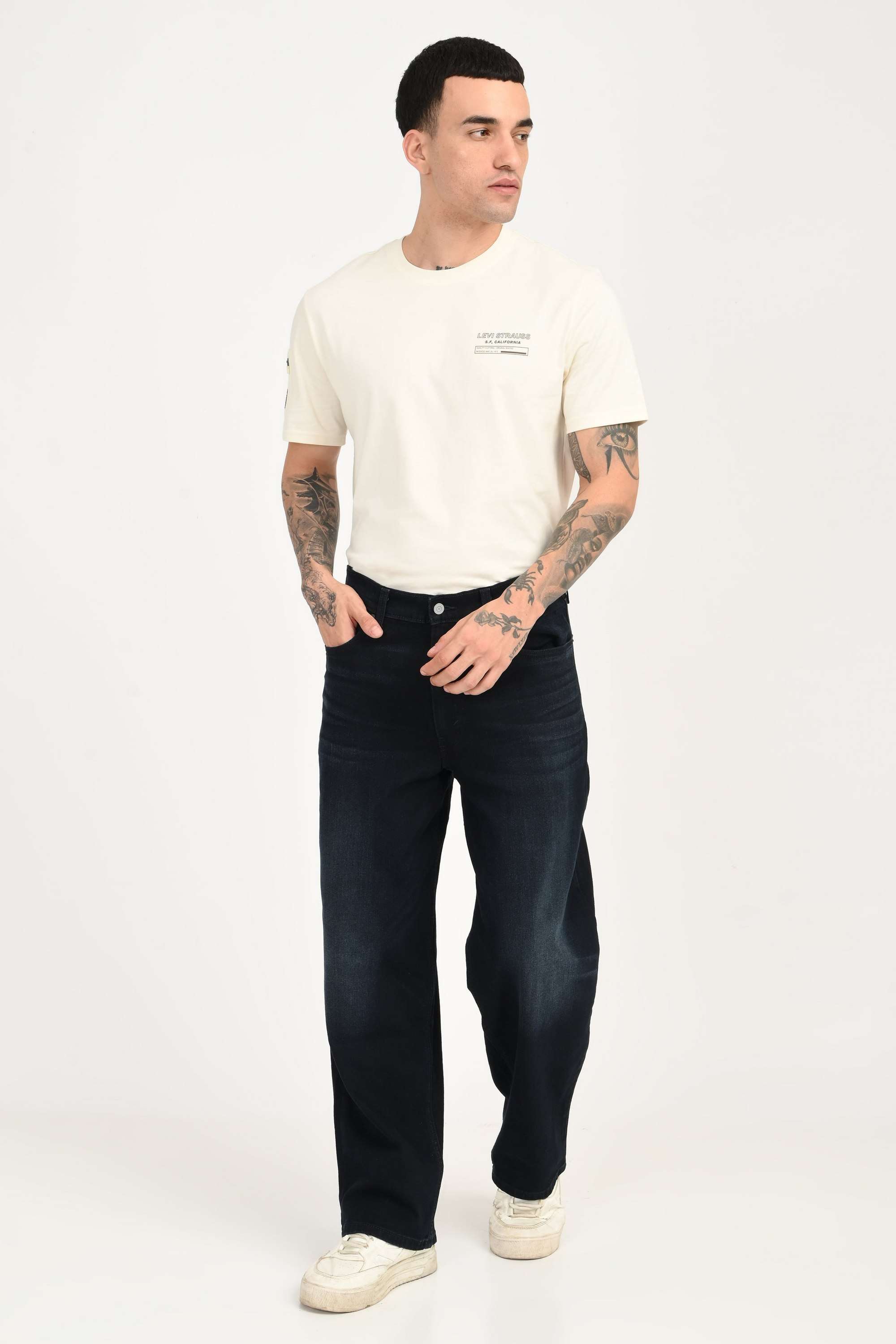 Cotton-Blend-Relaxed-Fit-Men-Jeans