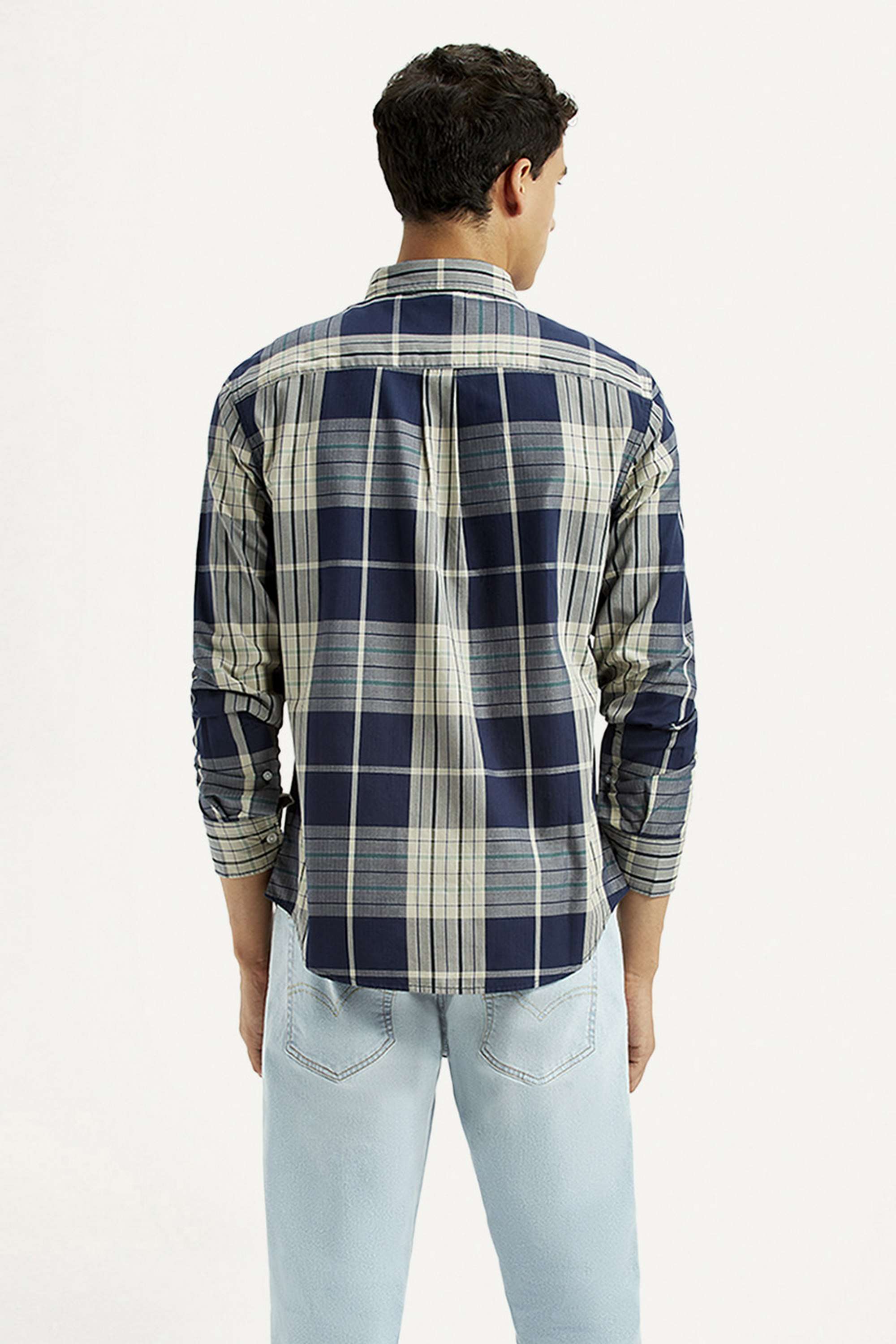 Checks-Cotton-Slim-Fit-Men-s-Shirt