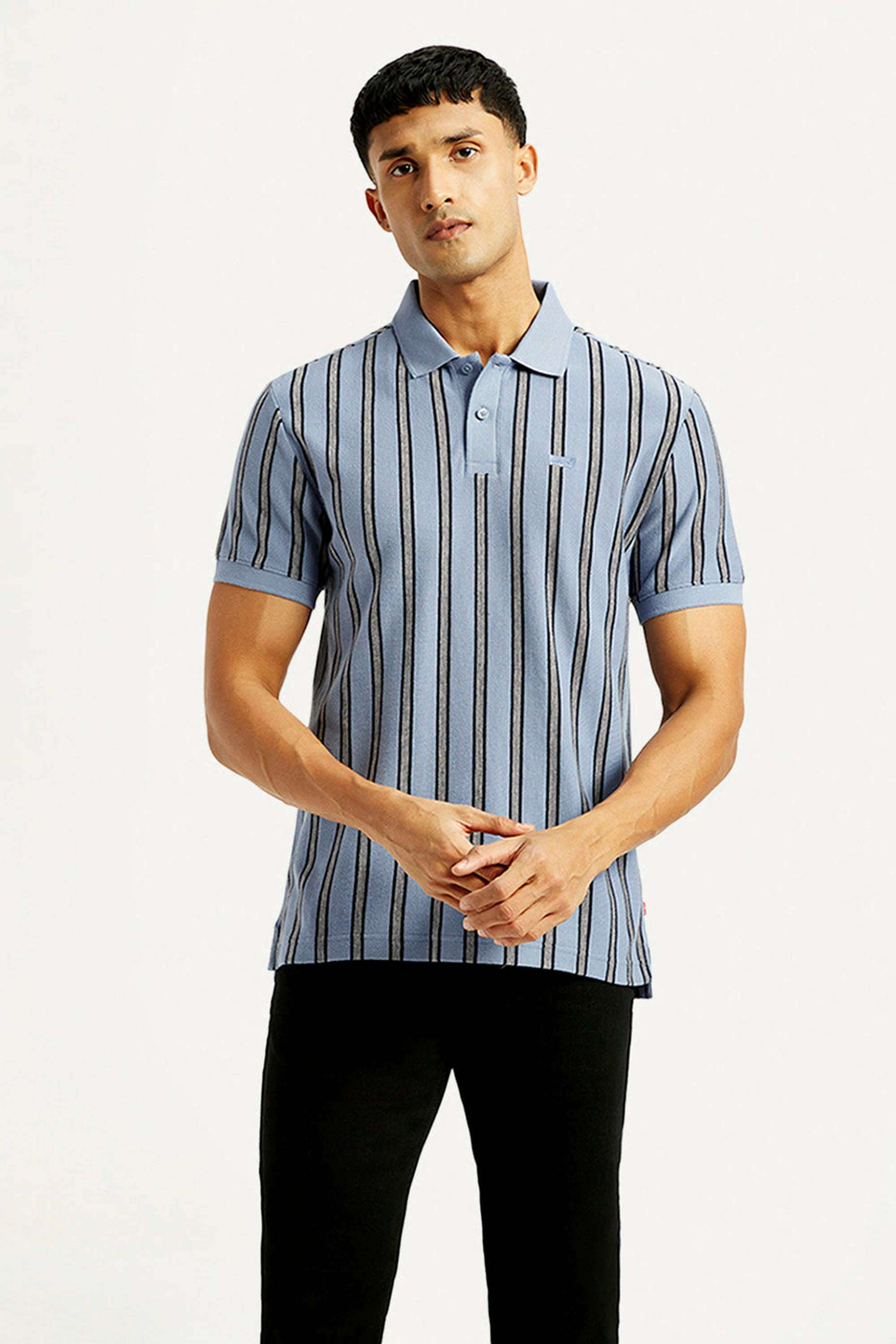 Stripes-Cotton-Slim-Fit-Men-s-T-shirts