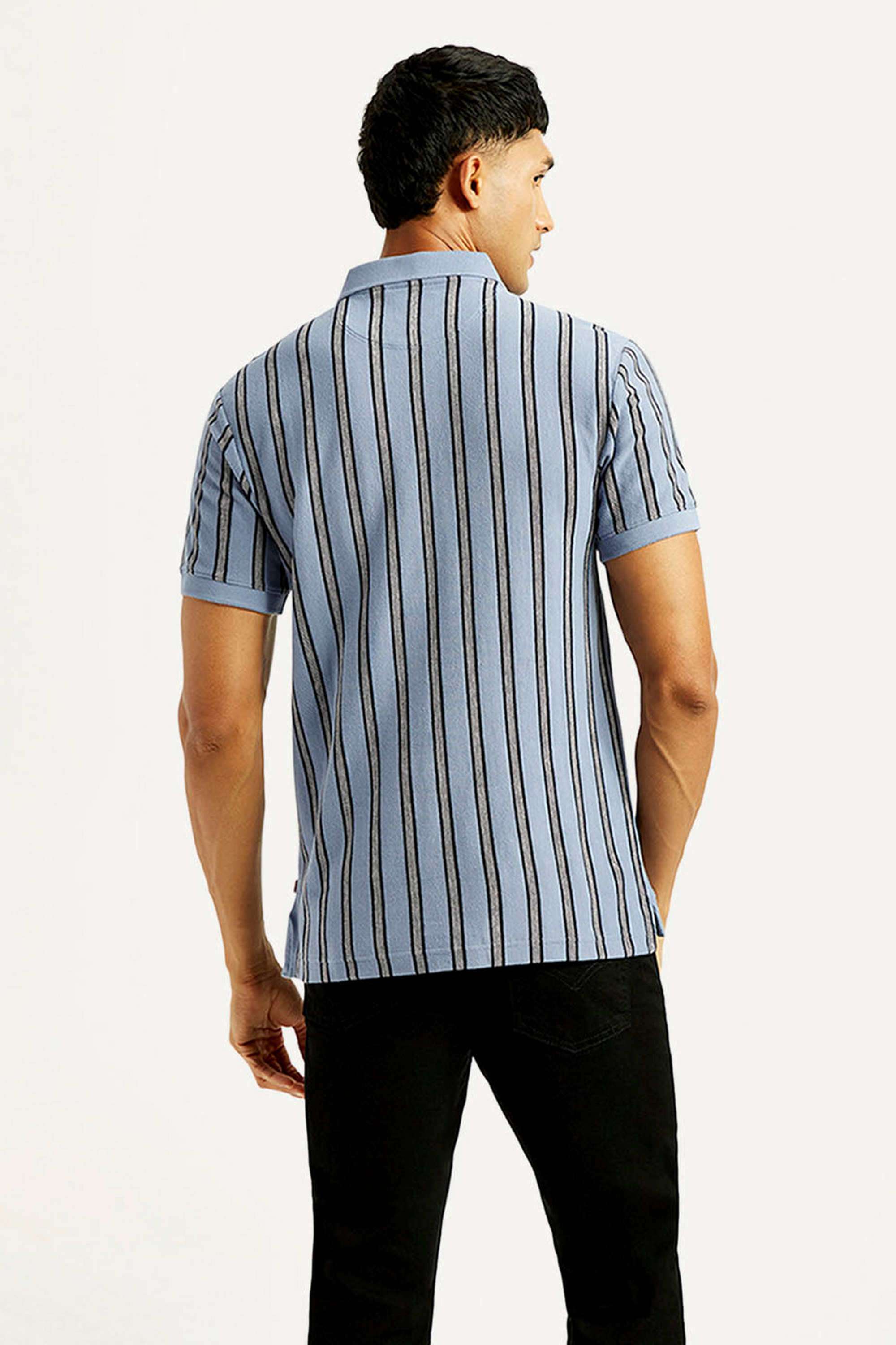 Stripes-Cotton-Slim-Fit-Men-s-T-shirts
