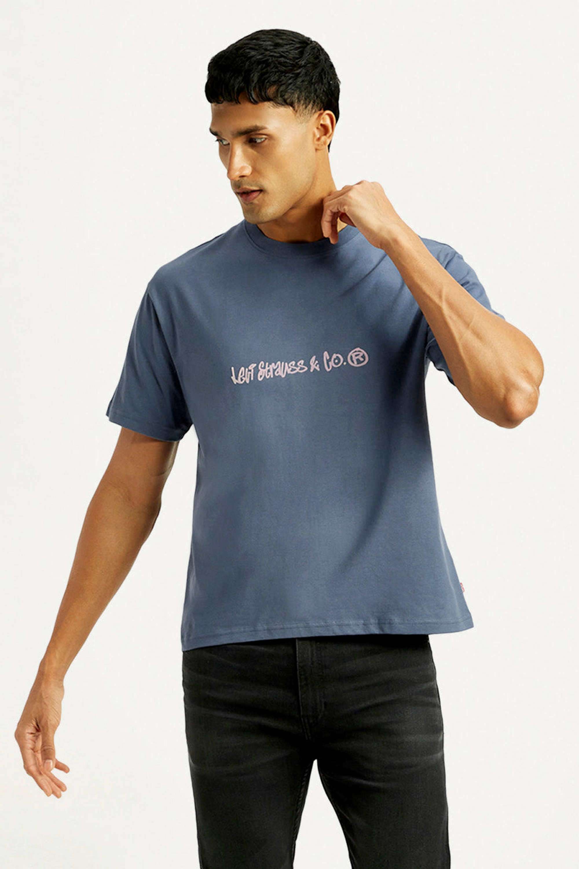 Solid-Cotton-Oversized-Fit-Men-s-T-shirts