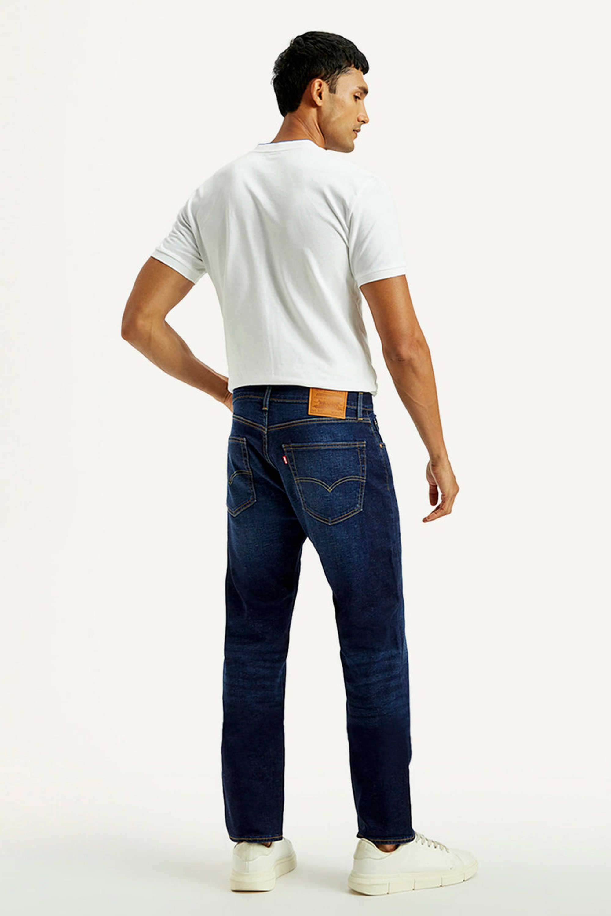 Light-Wash-Cotton-Straight-Fit-Men-s-Jeans