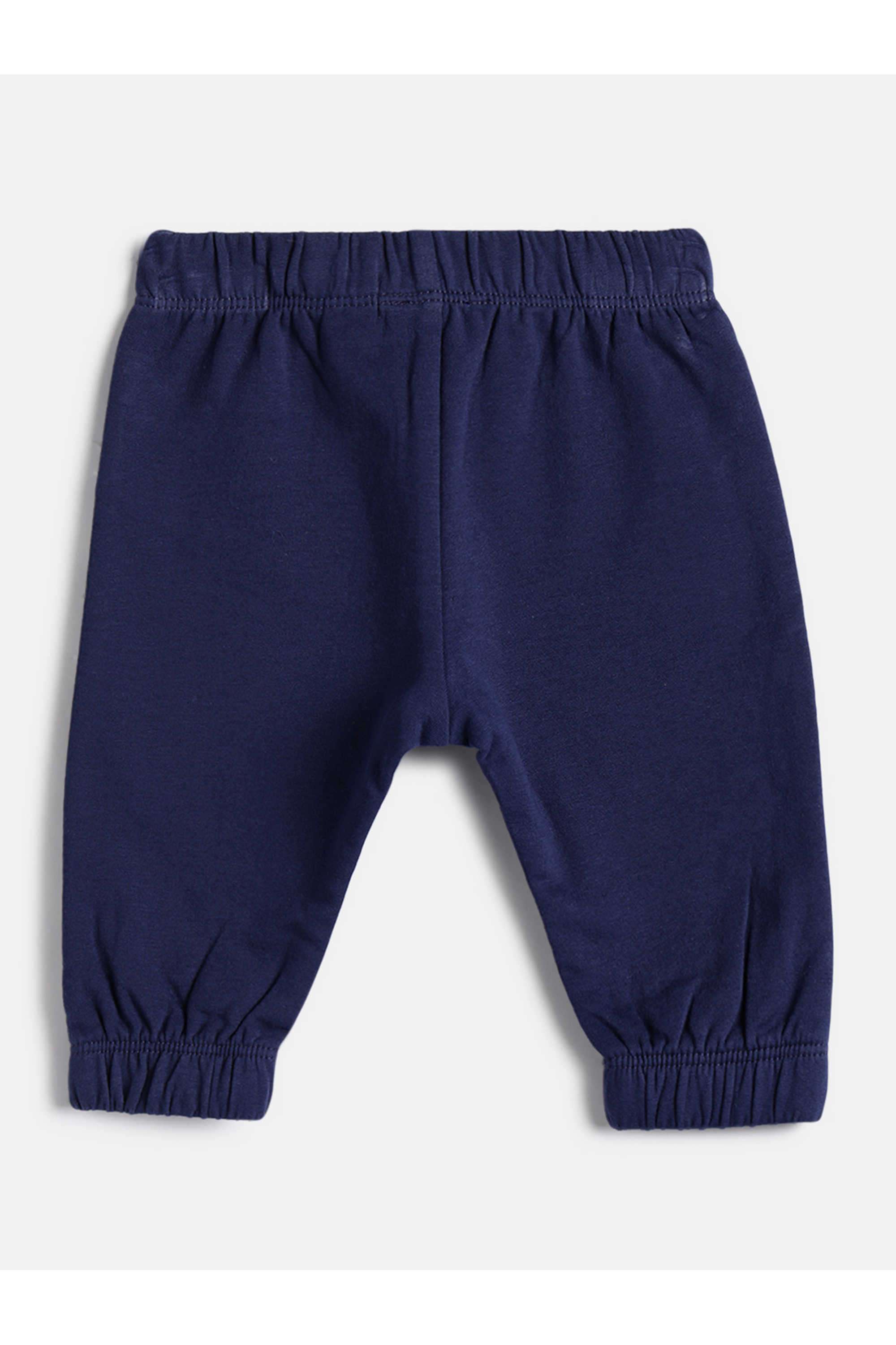 Printed-Cotton-Blend-Regular-Fit-Infant-Girls-Joggers