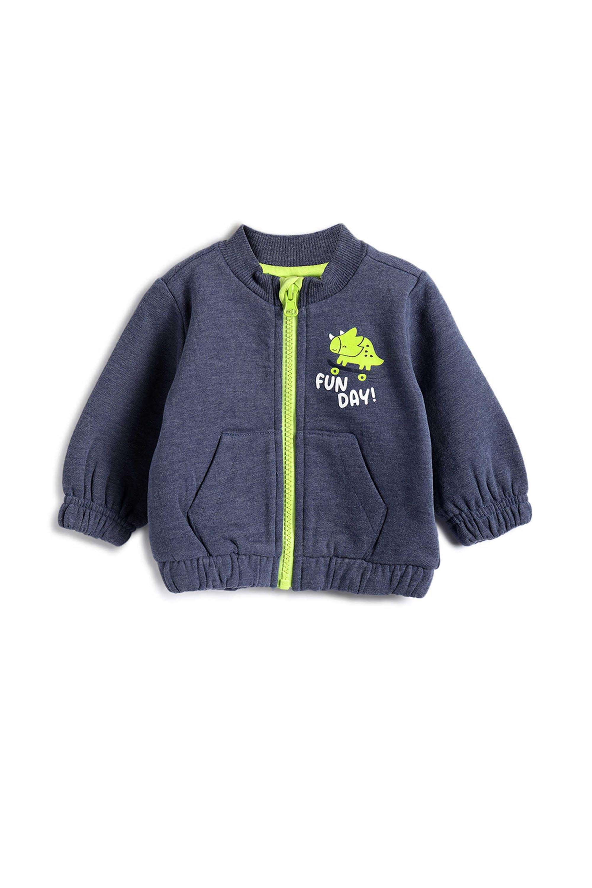 Winter-Vibes-Typographic-Cotton-Blend-Round-Neck-Boys-Casual-Wear-Cardigan