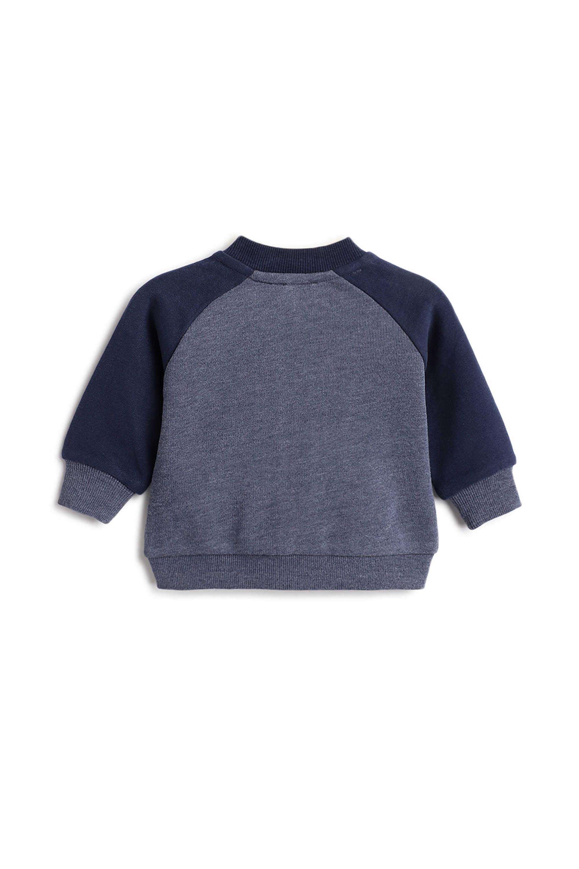 Winter-Vibes-Printed-Cotton-Blend-Round-Neck-Boys-Casual-Wear-Cardigan