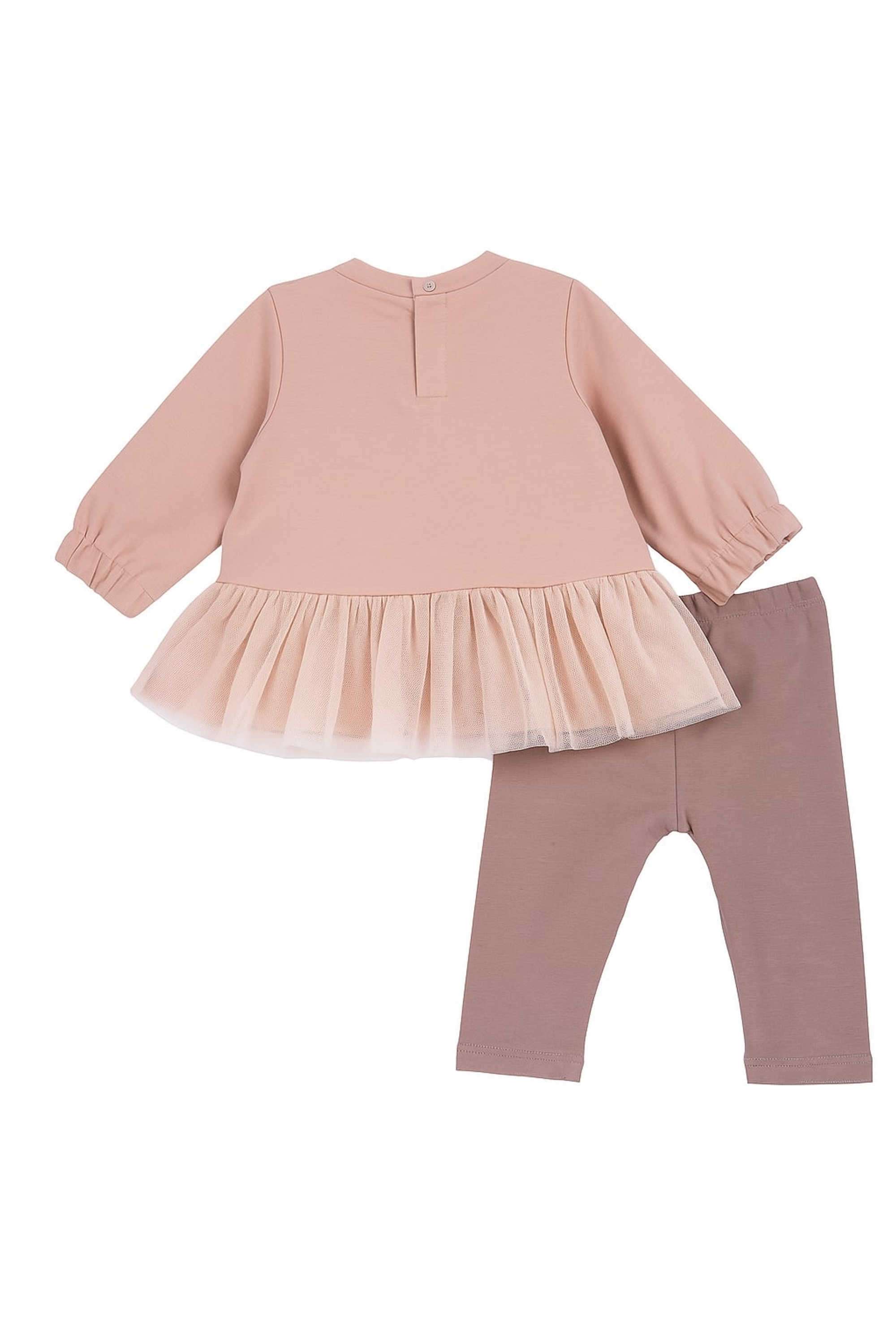 Knitted-Cotton-Blend-Round-Neck-Infant-Girls-Clothing-Set