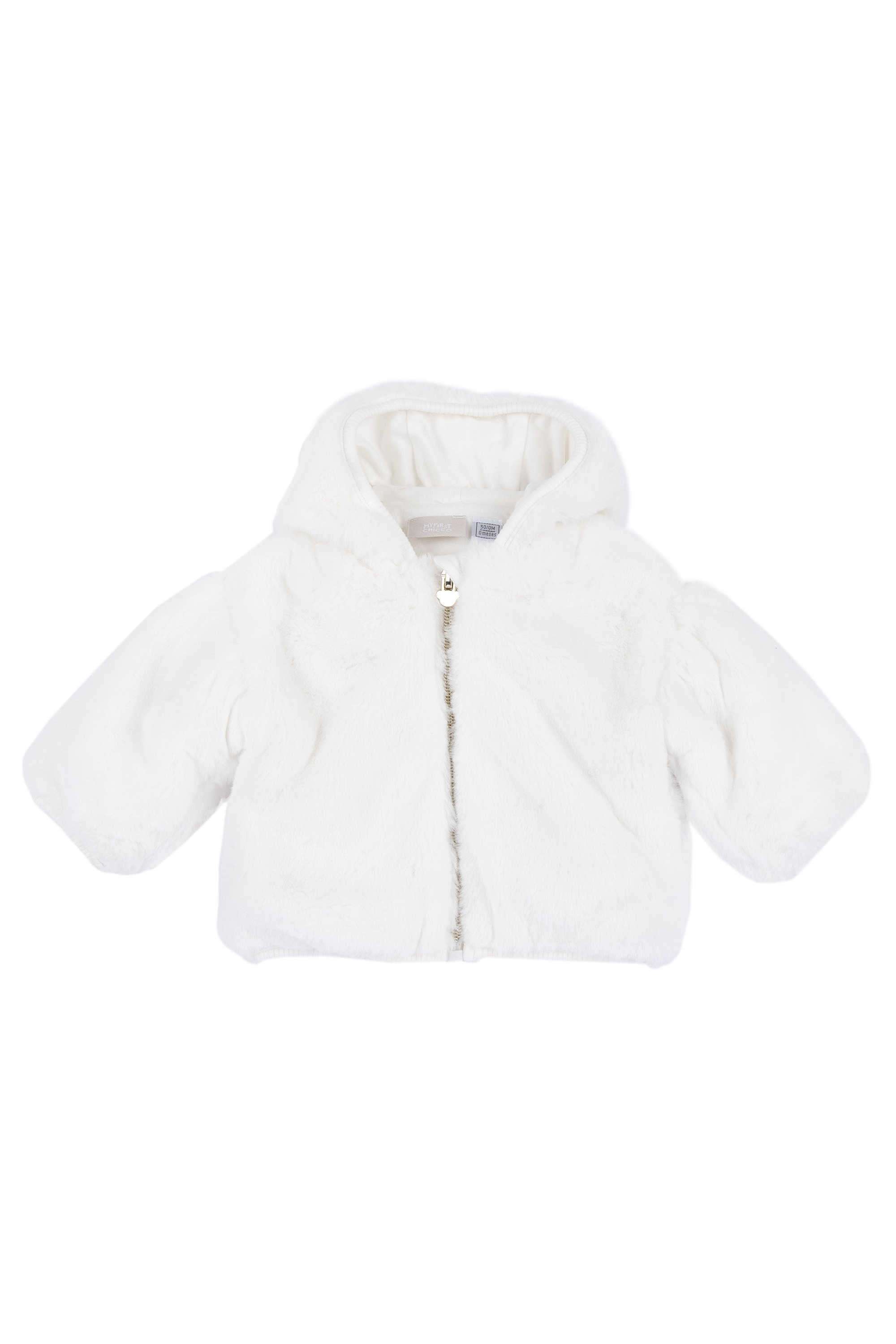 Solid-Cotton-Blend-Hooded-Infant-Girls-Cardigan