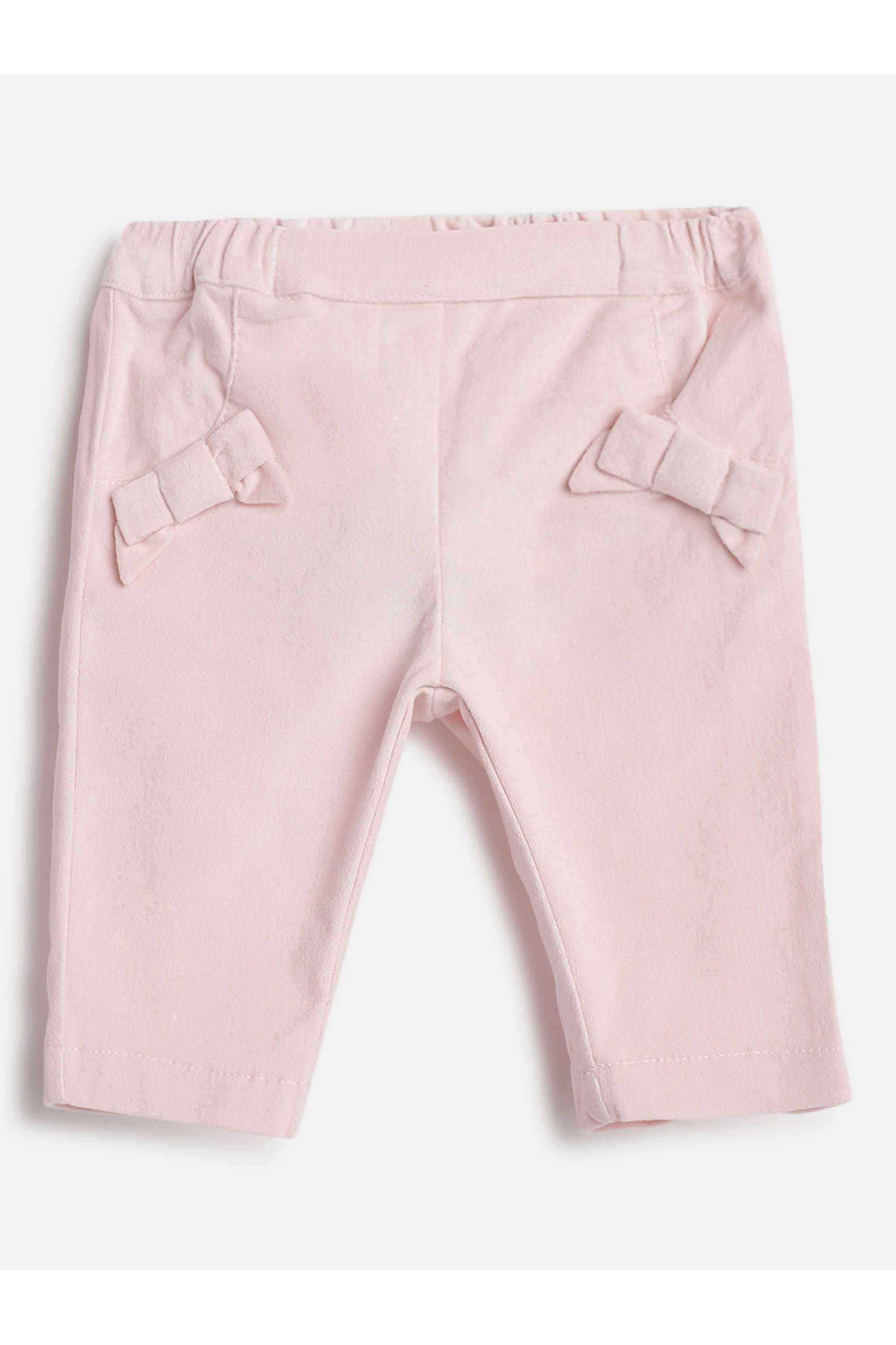 Embellished-Cotton-Blend-Regular-Fit-Infant-Girls-Trousers