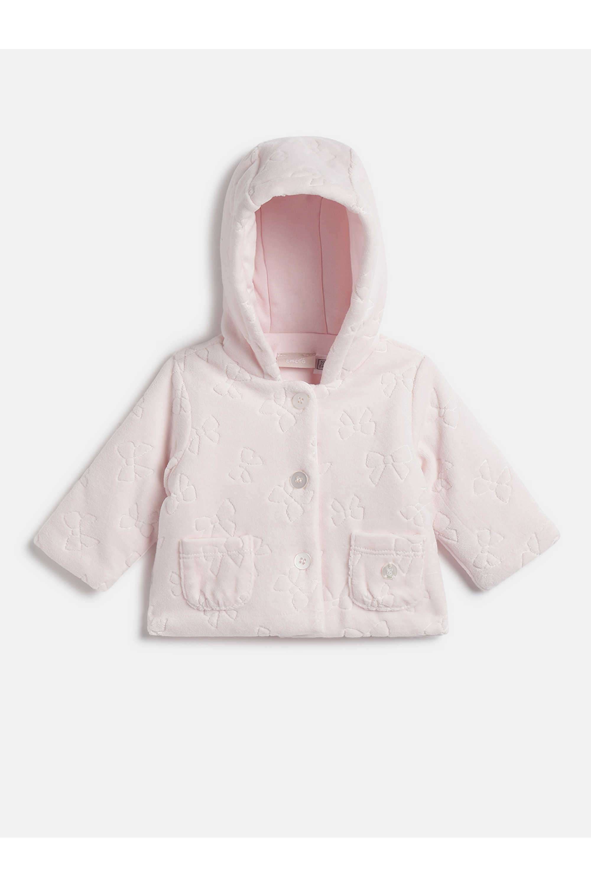 Printed-Cotton-Blend-Hooded-Infant-Girls-Cardigan
