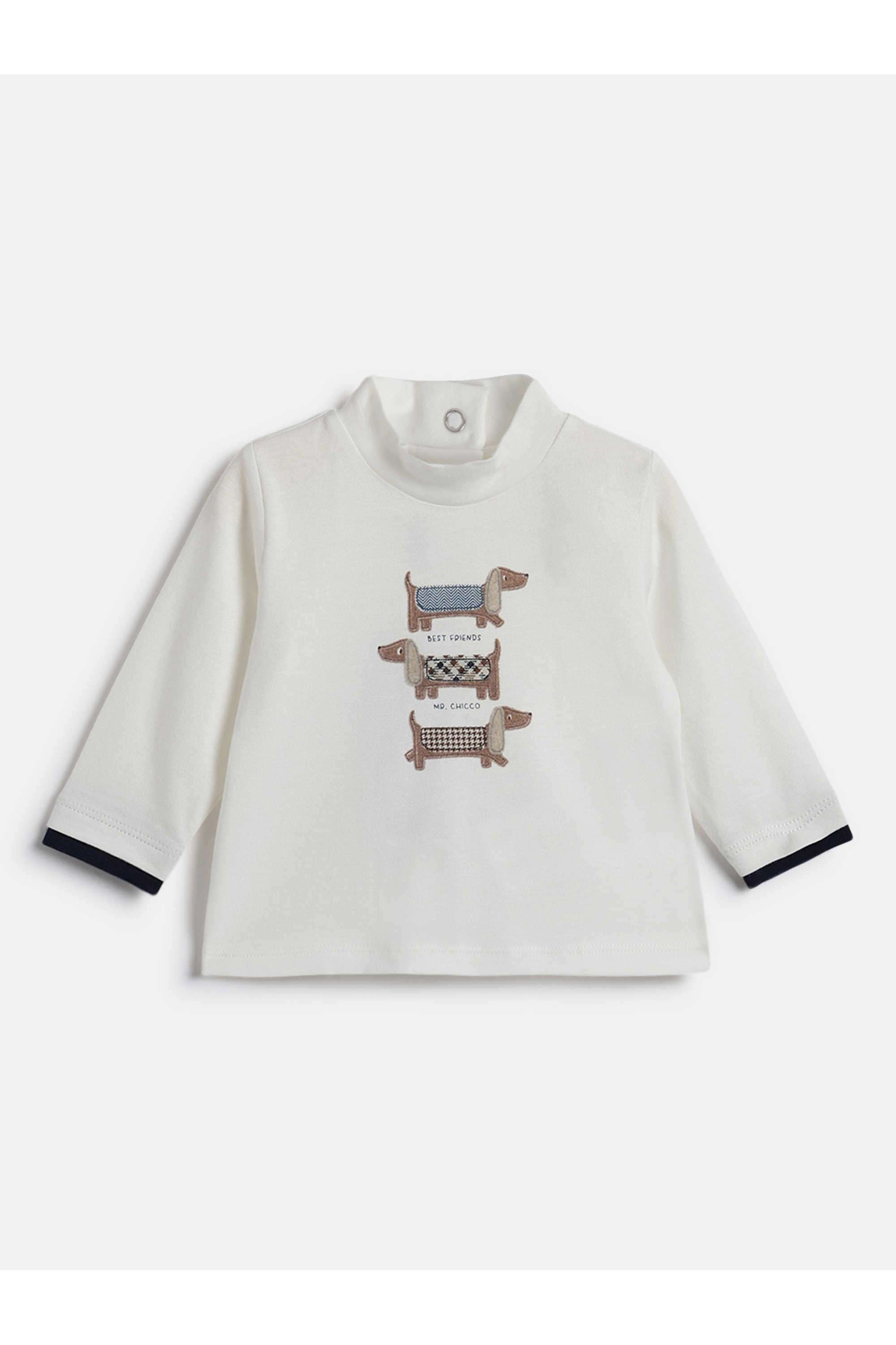 Graphic-Print-Cotton-Round-Neck-Infant-Boys-T-Shirt