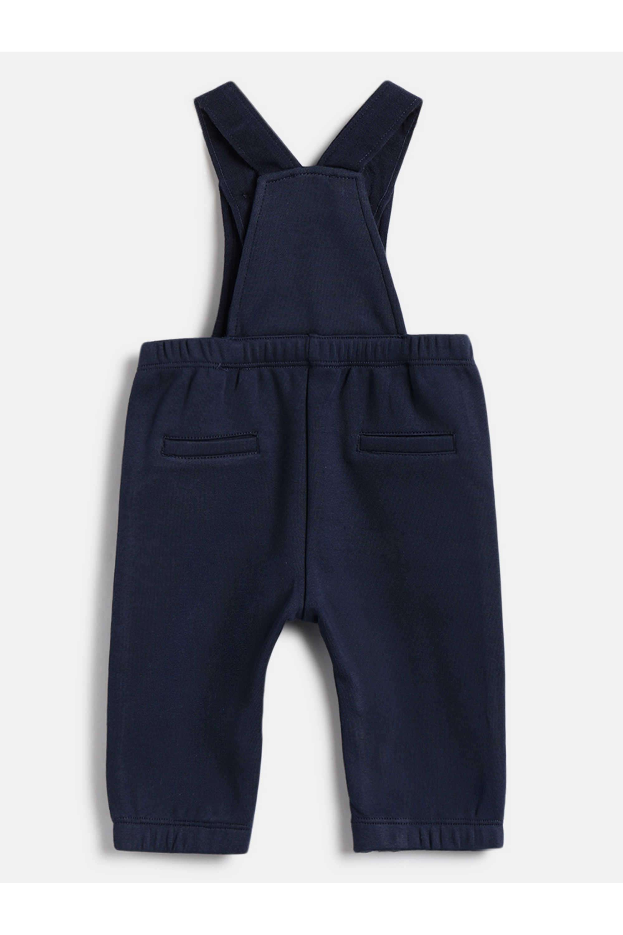 Printed-Cotton-Blend-Regular-Fit-Infant-Boys-Dungaree