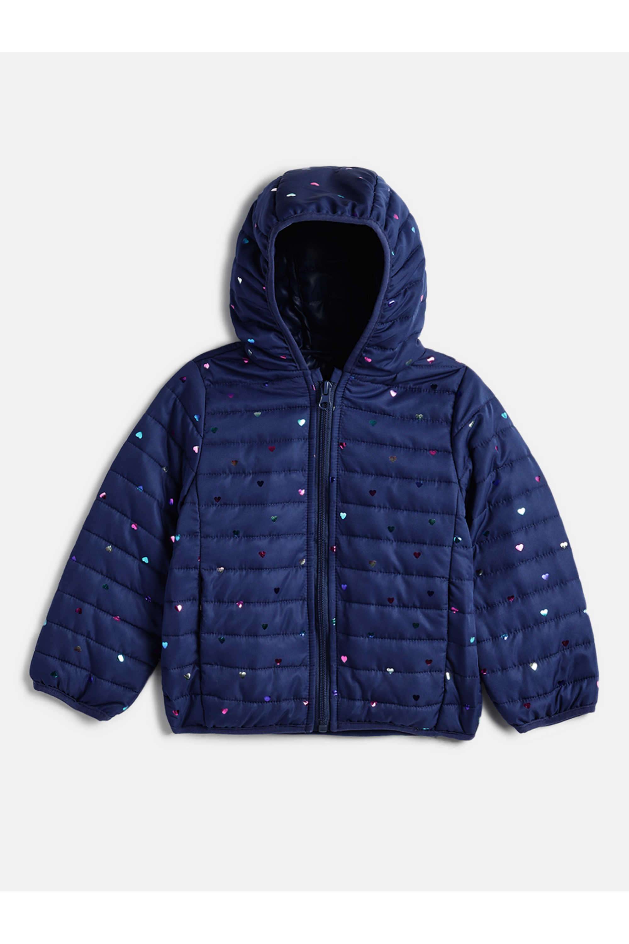 Printed-Polyester-Hooded-Infant-Girls-Jacket