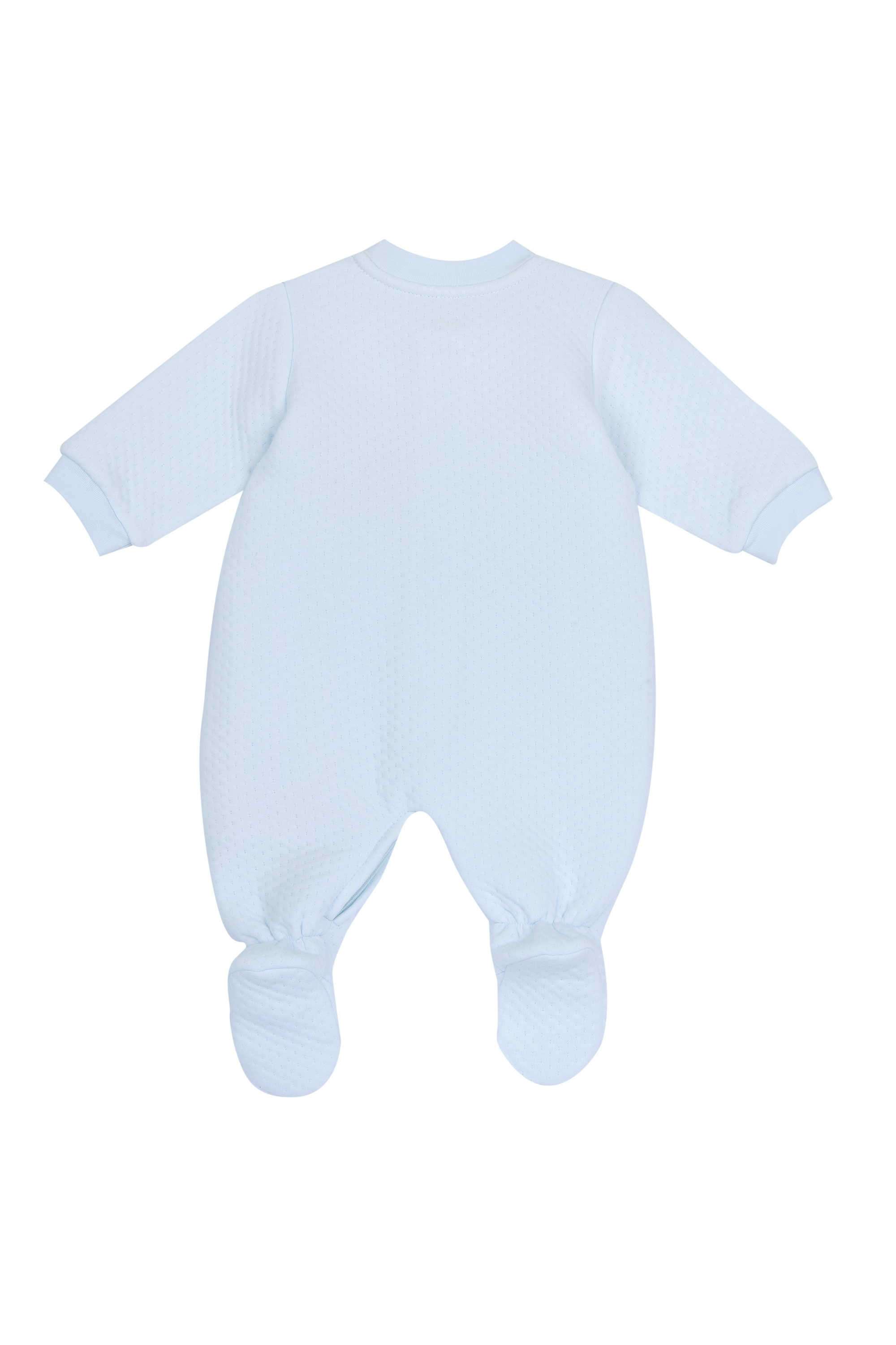 Knitted-Cotton-Blend-V-Neck-Infant-Boys-Bodysuit