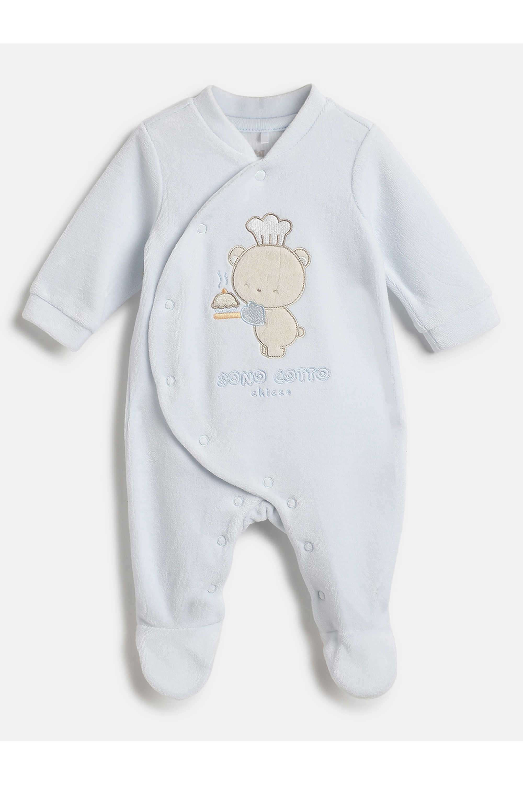 Printed-Cotton-Blend-V-Neck-Infant-Boys-Bodysuit