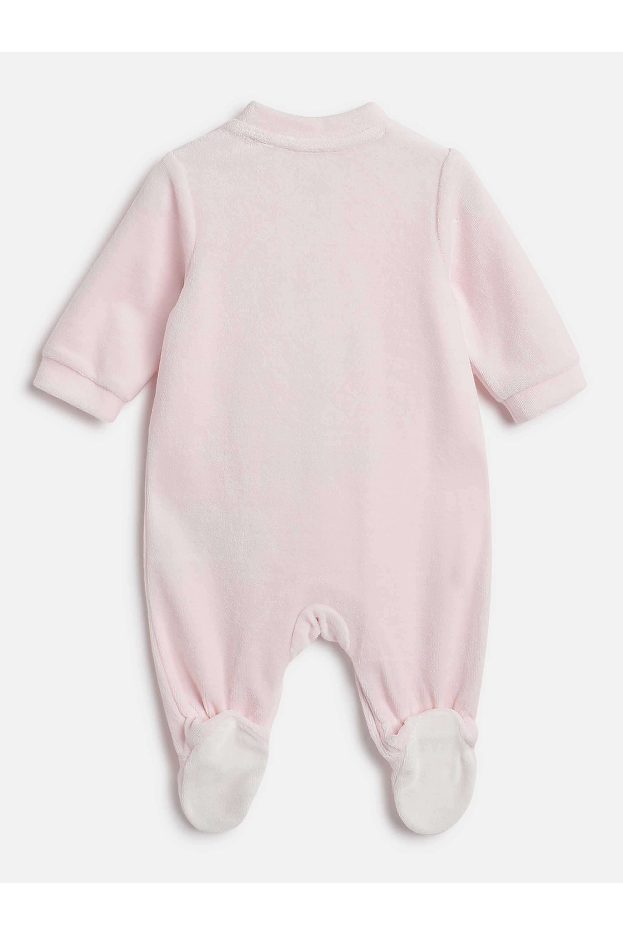 Printed-Cotton-Blend-V-Neck-Infant-Girls-Bodysuit