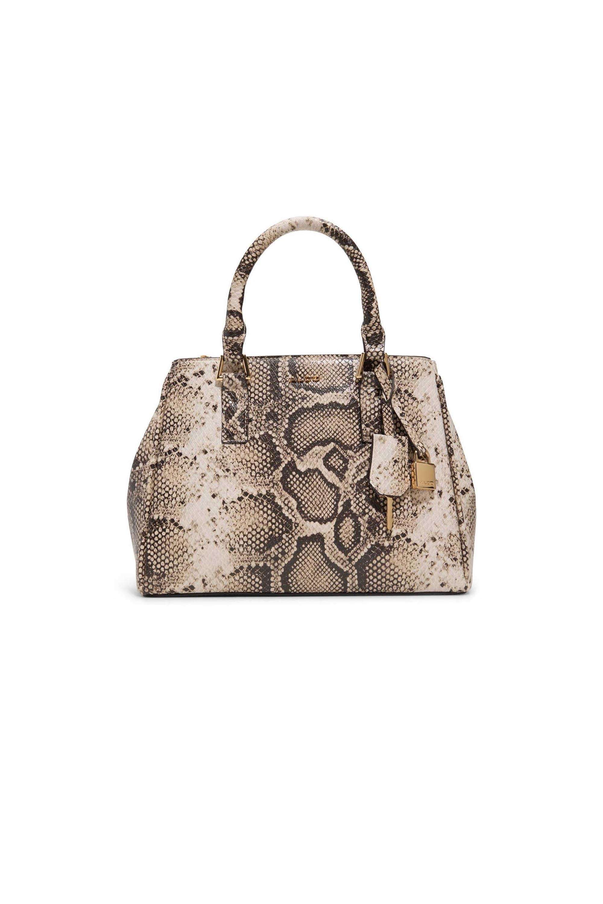 Zipper-Synthetic-Printed-Women-Satchel