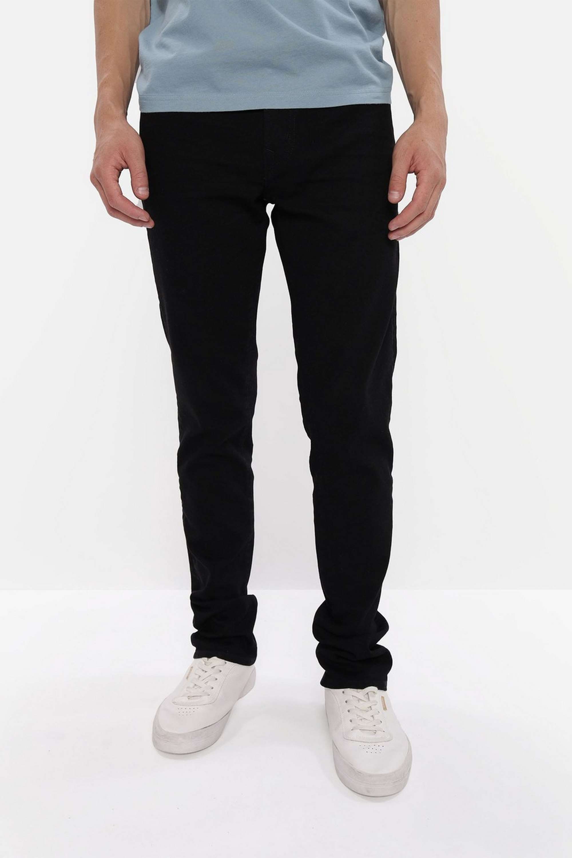 Light-Wash-Cotton-Stretch-Slim-Fit-Men-s-Jeans