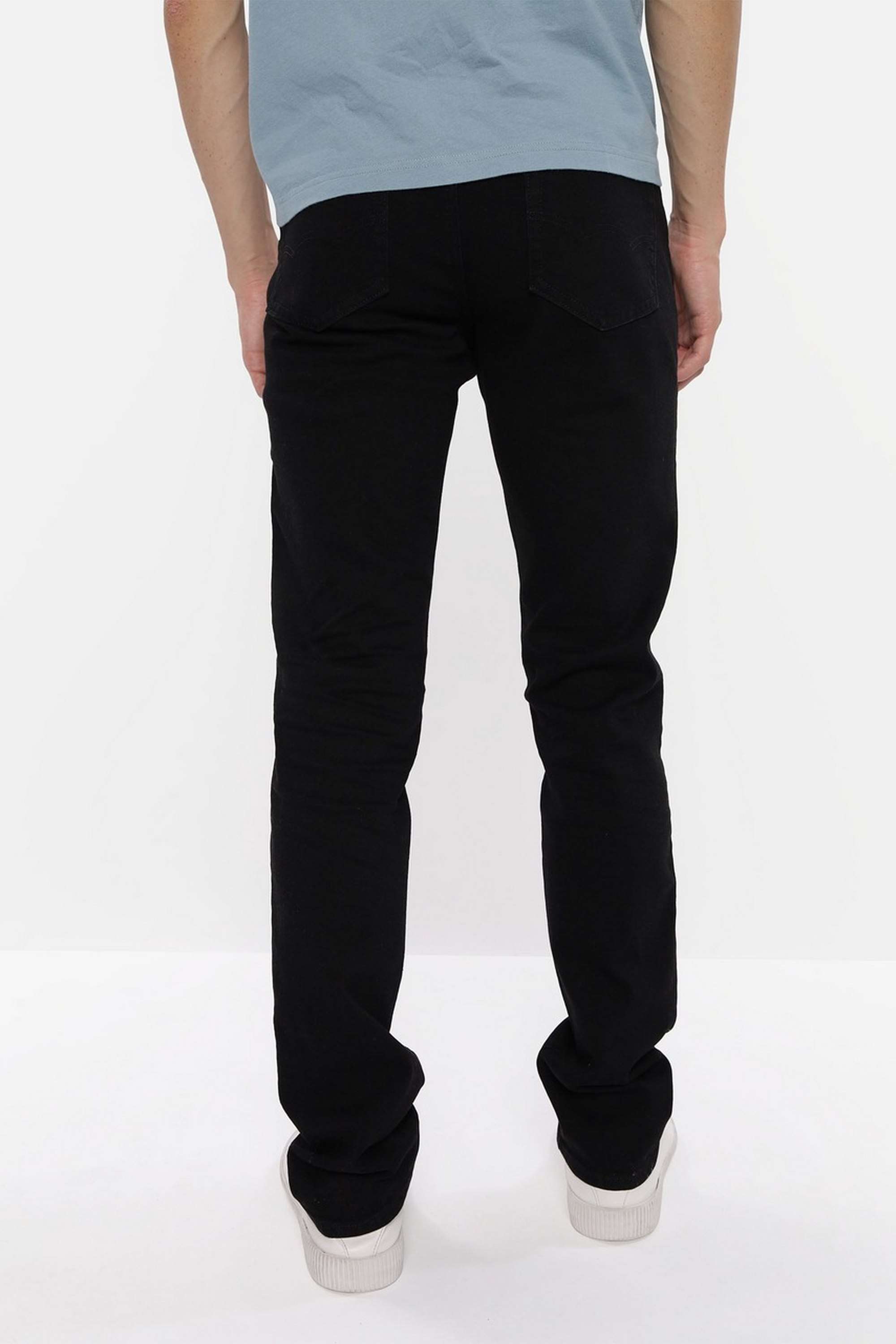 Light-Wash-Cotton-Stretch-Slim-Fit-Men-s-Jeans