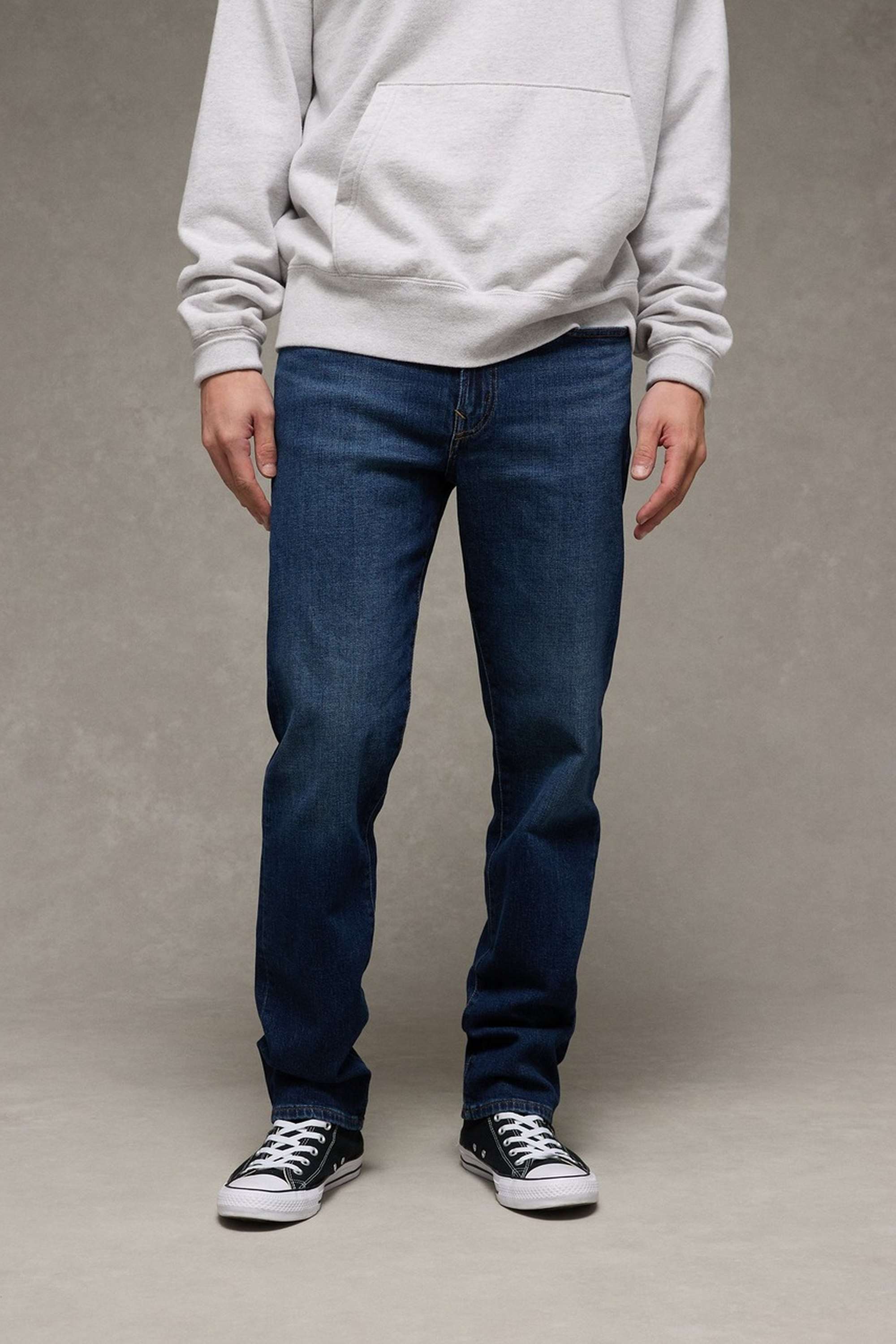 Light-Wash-Cotton-Stretch-Regular-Fit-Men-s-Jeans