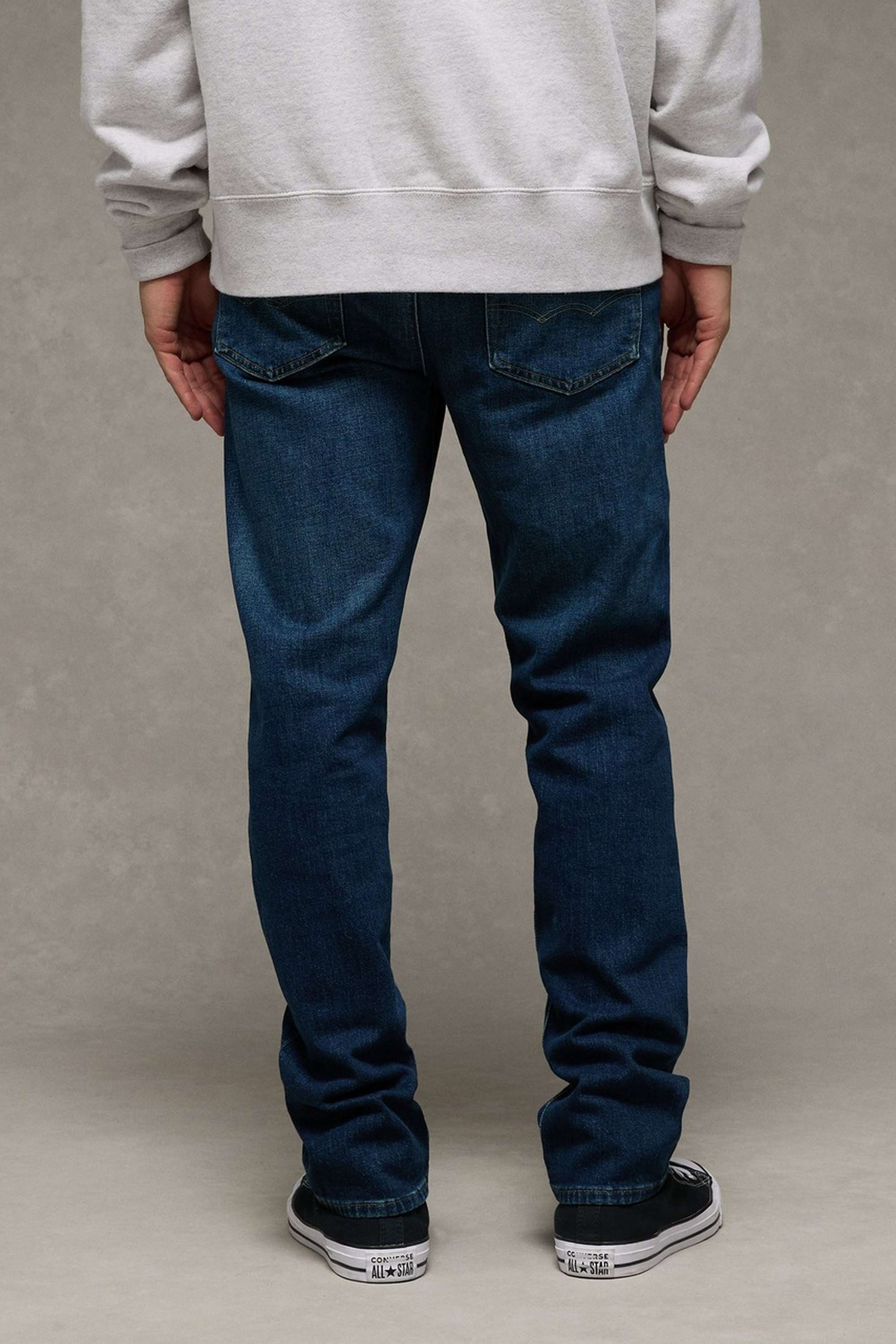 Light-Wash-Cotton-Stretch-Regular-Fit-Men-s-Jeans