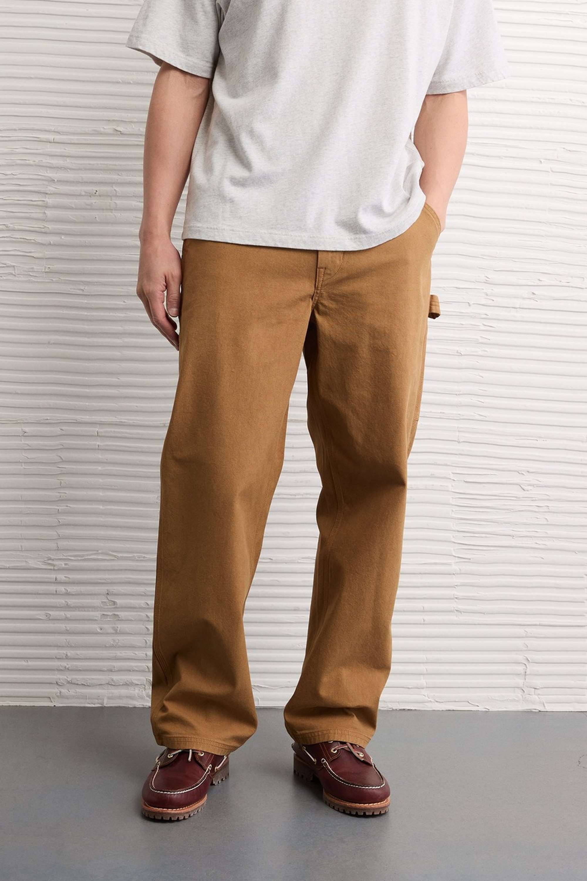 Solid-Cotton-Stretch-Regular-Fit-Men-s-Casual-Wear-Trousers