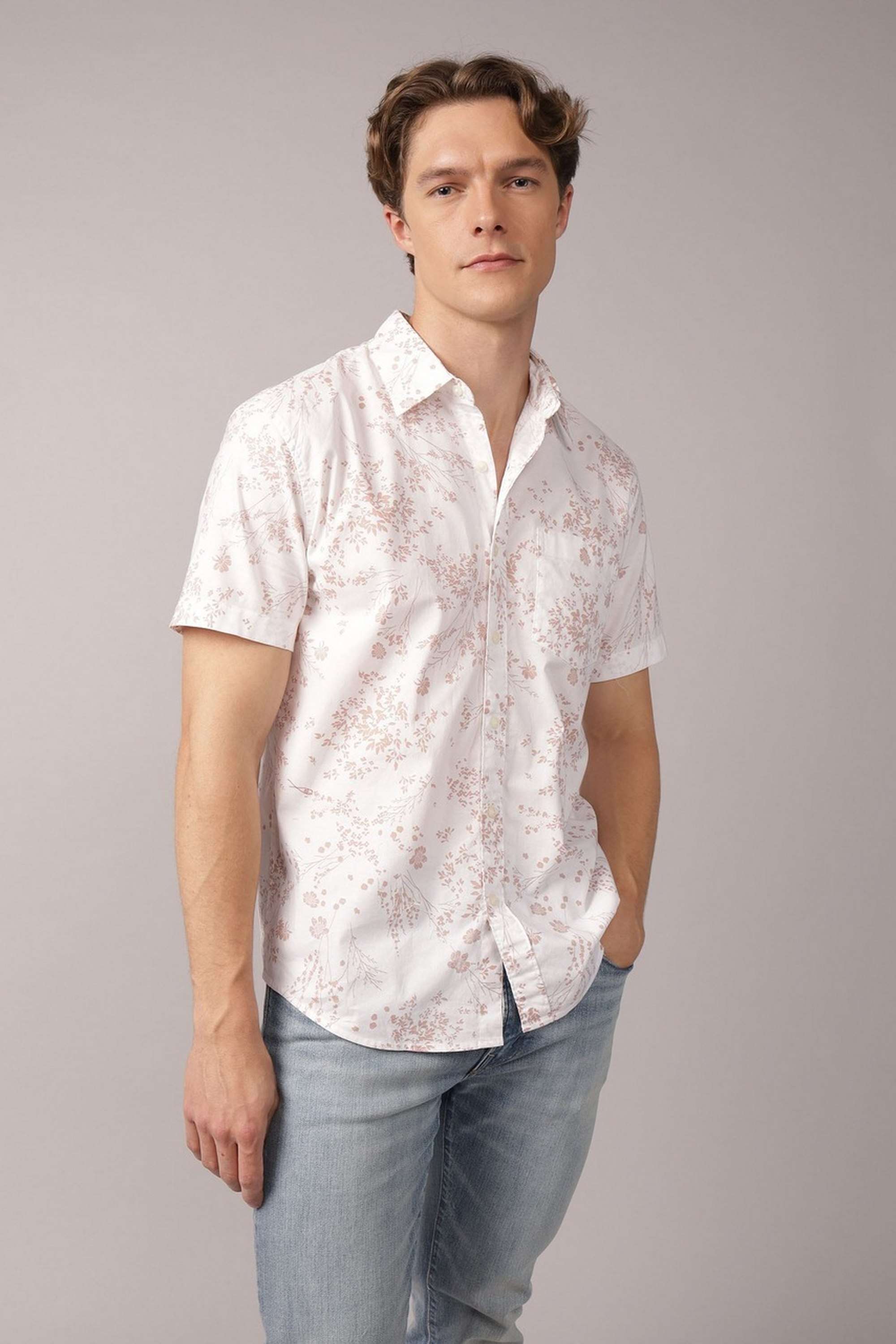 Printed-Cotton-Stretch-Regular-Fit-Men-s-Casual-Wear-Shirt