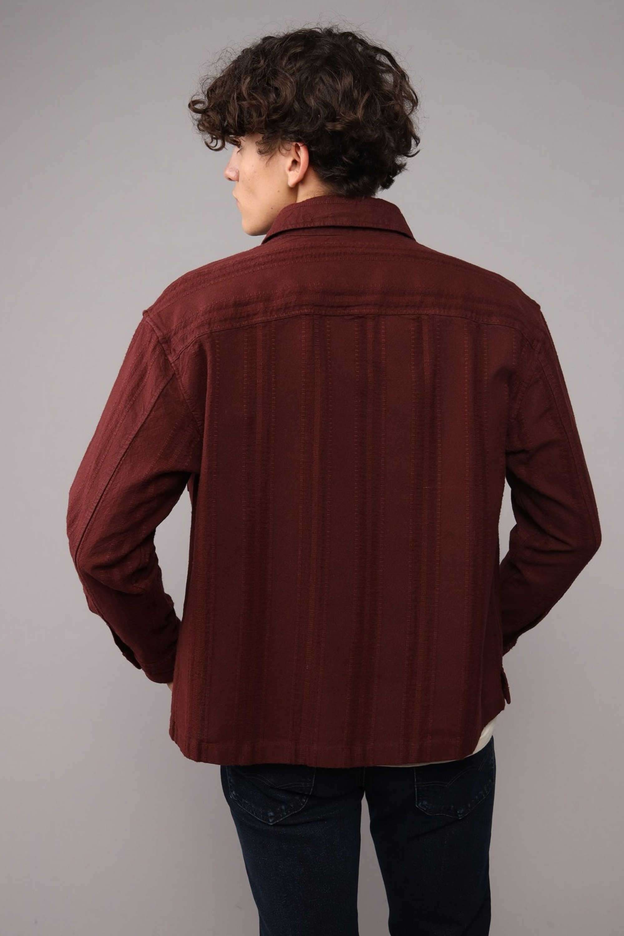 Solid-Cotton-Regular-Fit-Men-s-Casual-Shirt