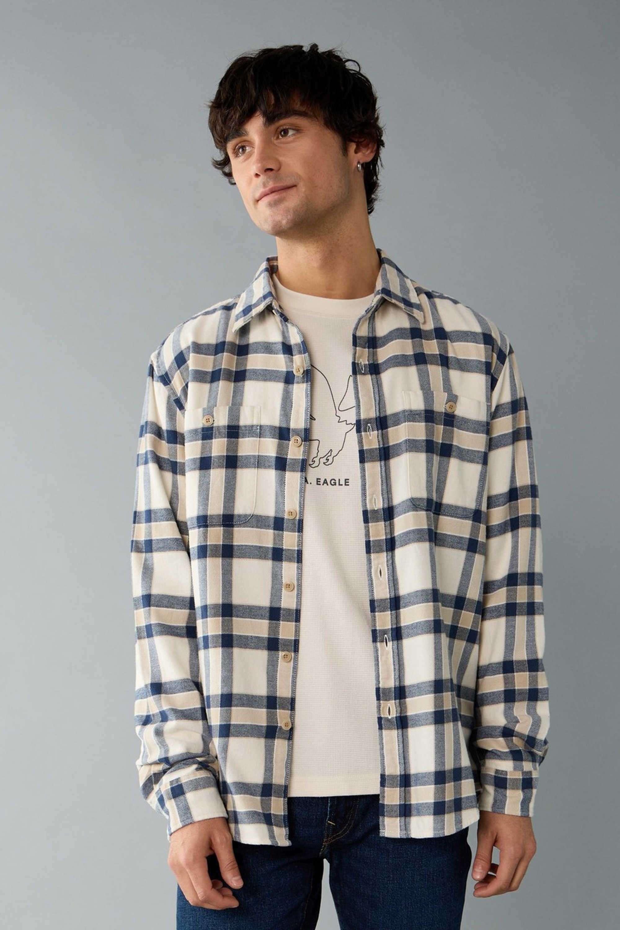 Checks-Cotton-Regular-Fit-Men-s-Casual-Shirt
