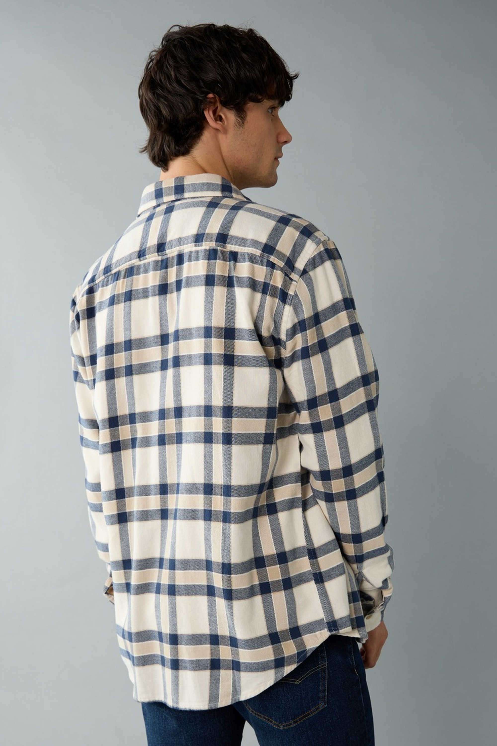 Checks-Cotton-Regular-Fit-Men-s-Casual-Shirt