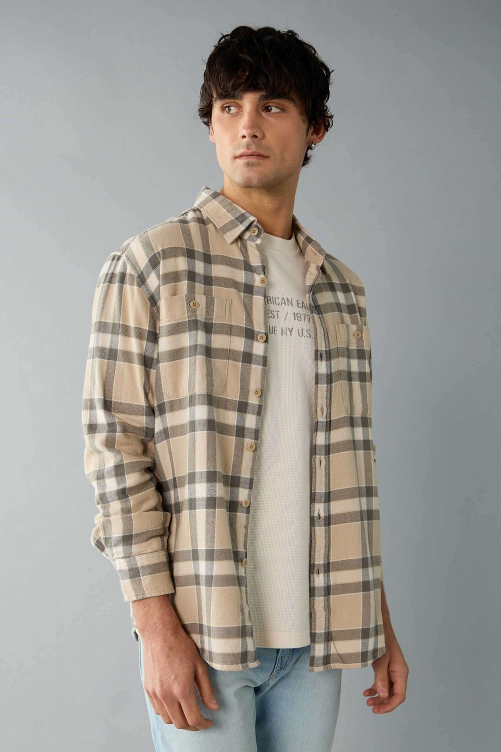 Checks-Cotton-Regular-Fit-Men-s-Casual-Shirt