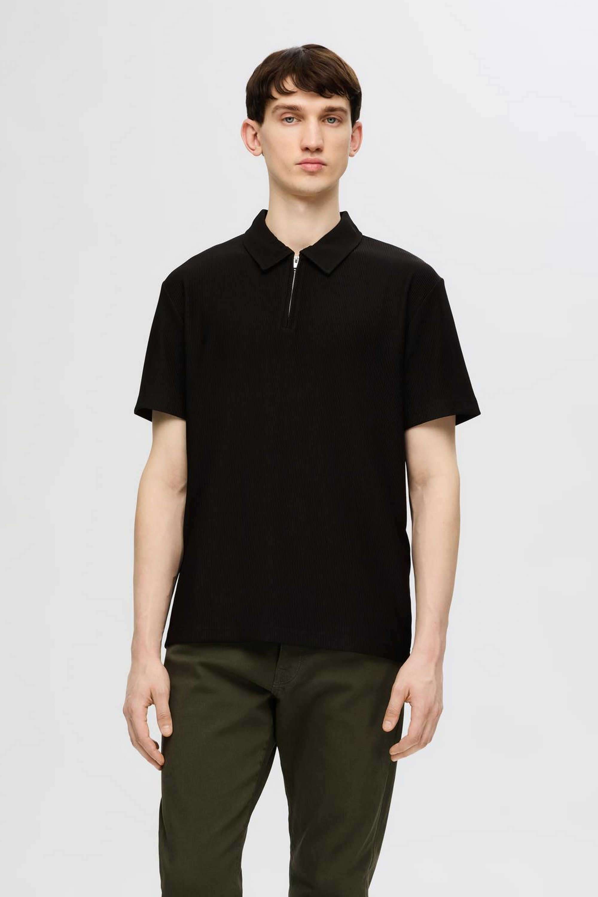 Solid-Cotton-Polo-Men-s-T-Shirt