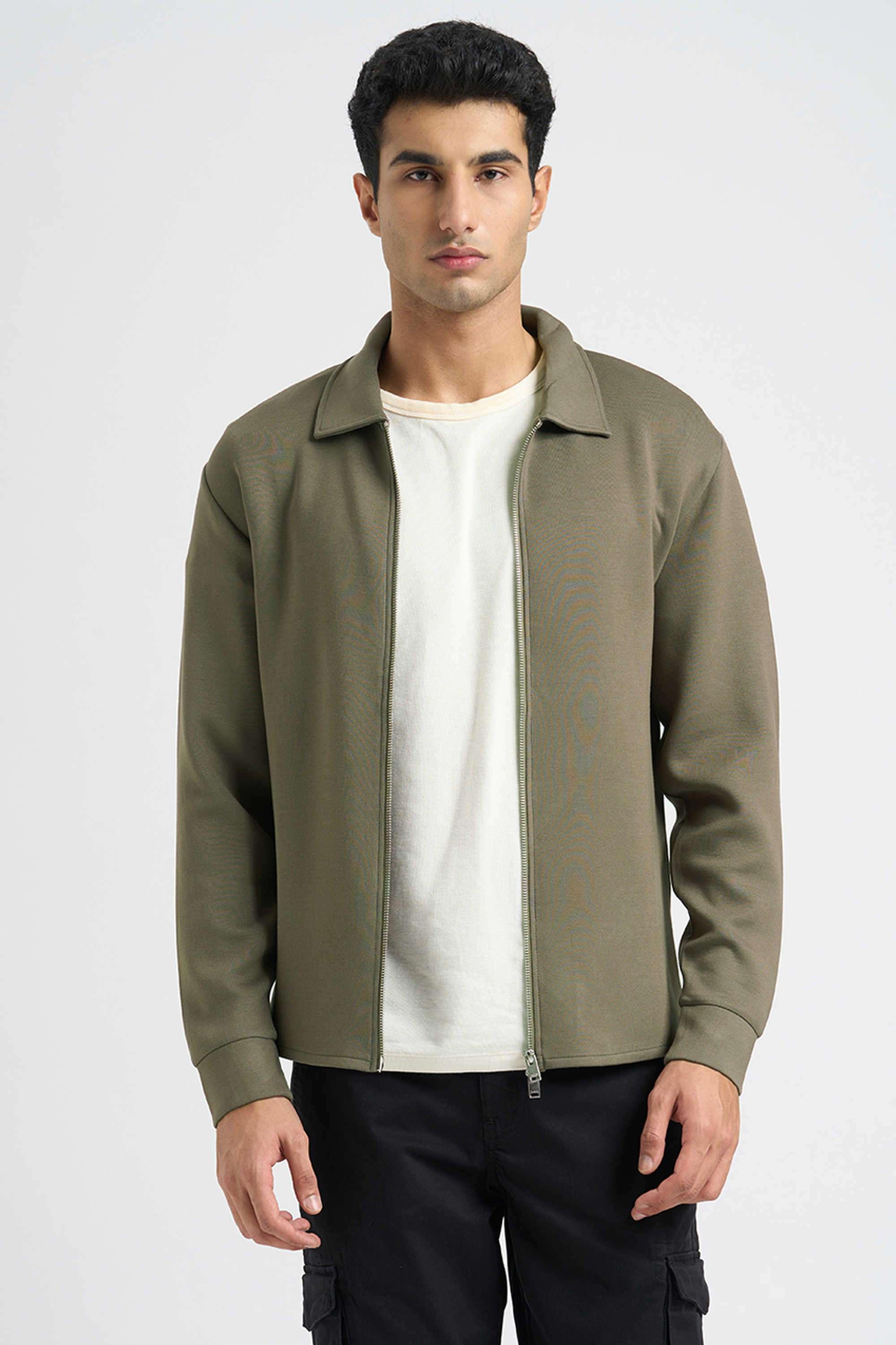 Solid-Cotton-Men-s-Casual-Wear-Jacket