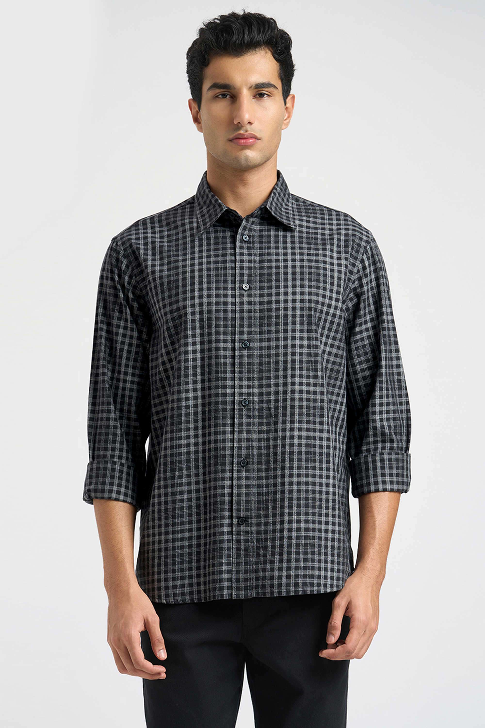 Solid-Cotton-Men-s-Casual-Wear-Shirt