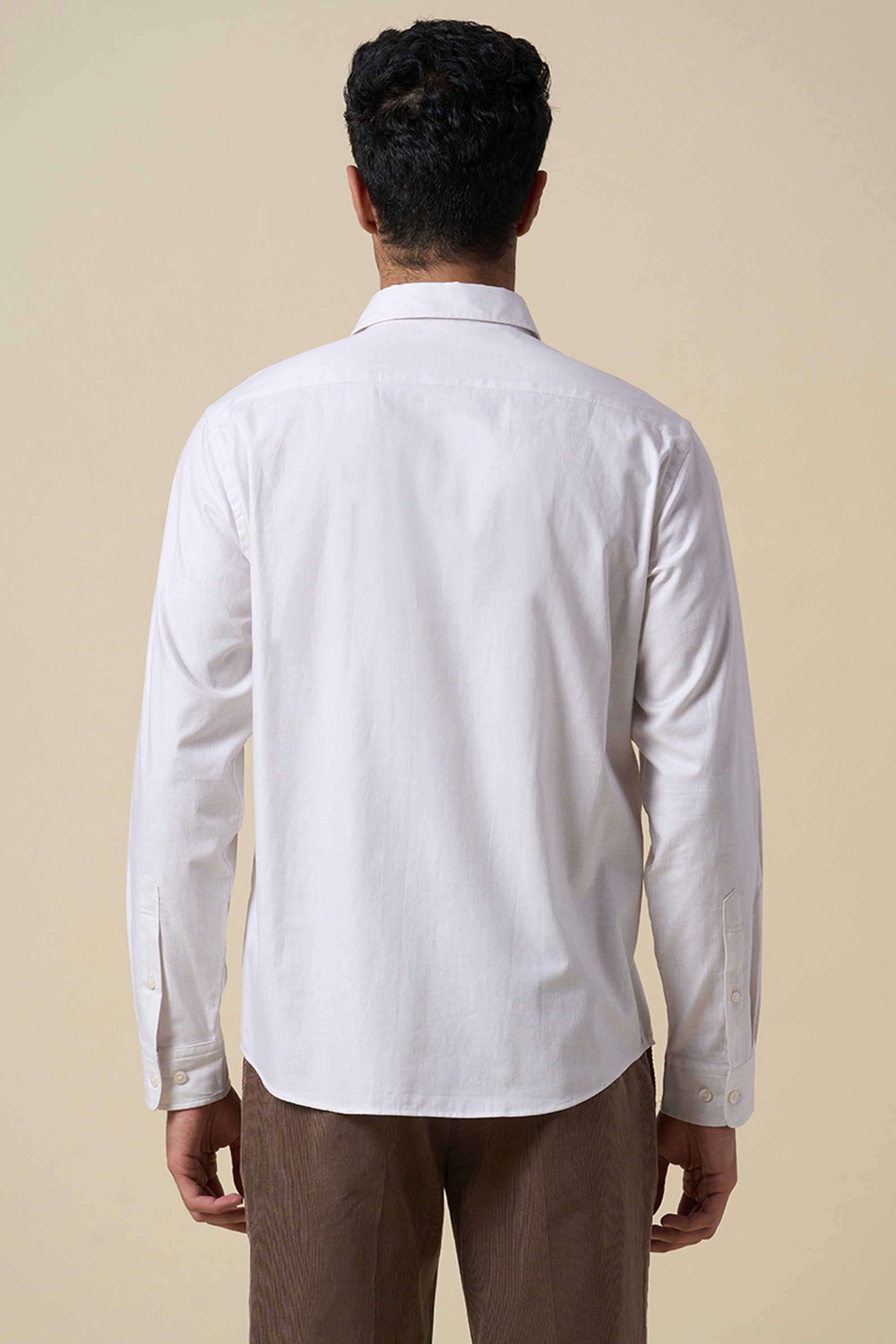 Solid-Cotton-Men-s-Casual-Wear-Shirt