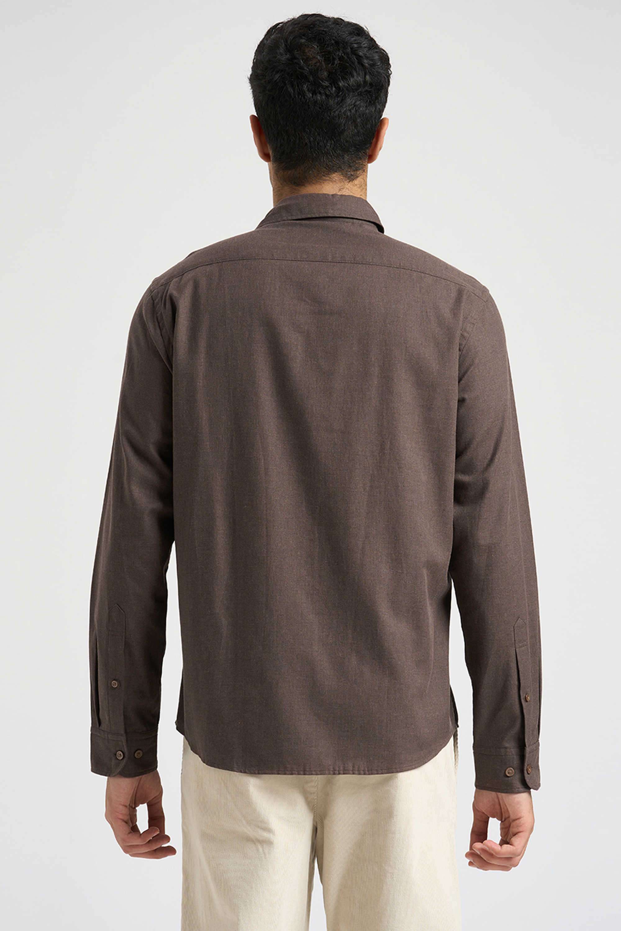 Solid-Cotton-Men-s-Casual-Wear-Shirt