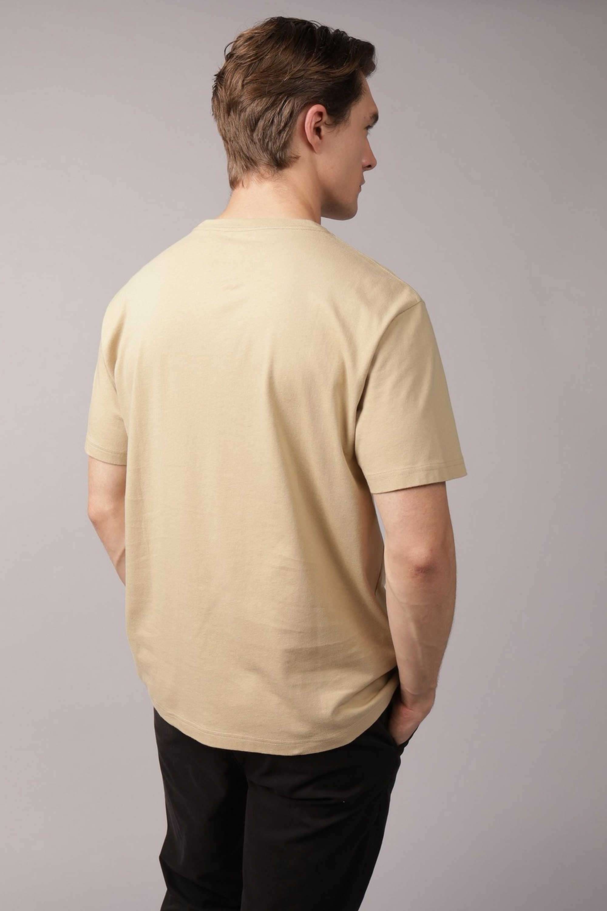 Solid-Cotton-Round-Neck-Men-s-T-Shirt
