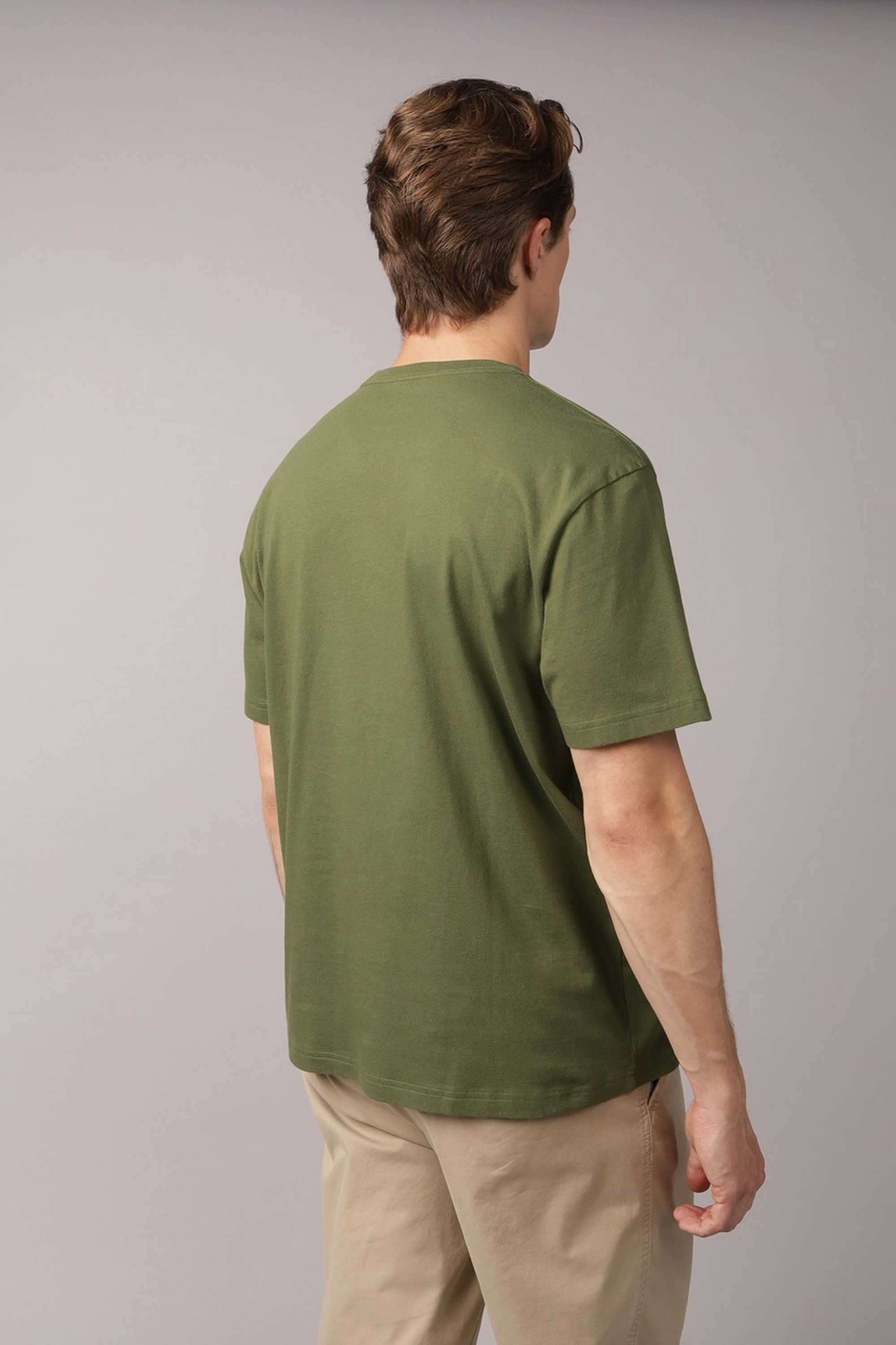 Solid-Cotton-Round-Neck-Men-s-T-Shirt
