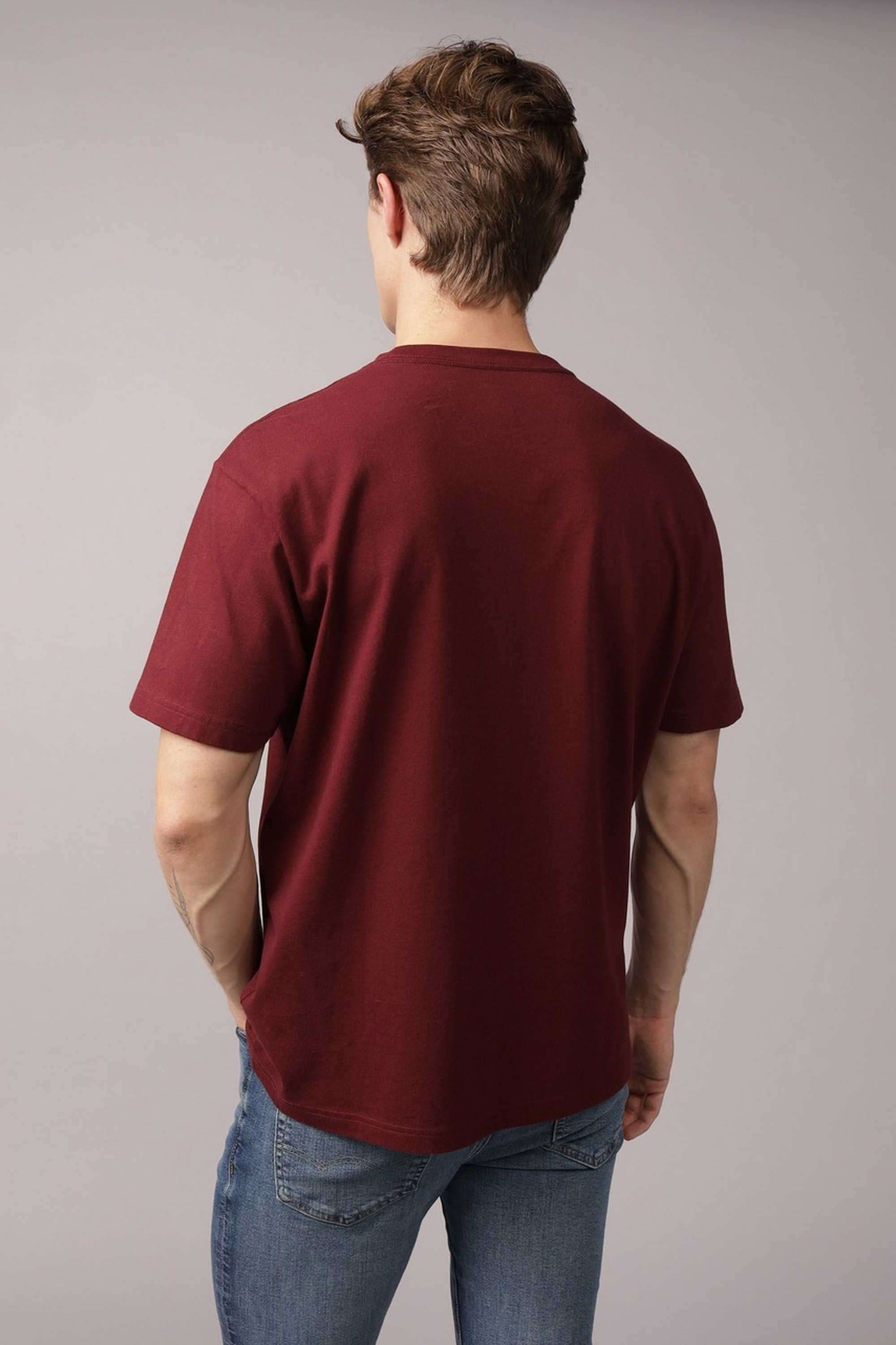 Solid-Cotton-Round-Neck-Men-s-T-Shirt