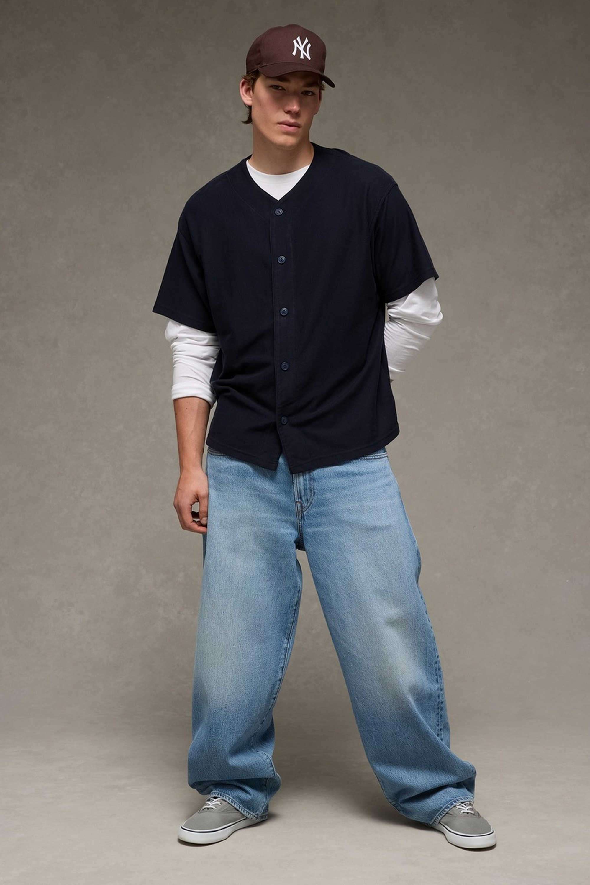 Solid-Cotton-Round-Neck-Men-s-T-Shirt