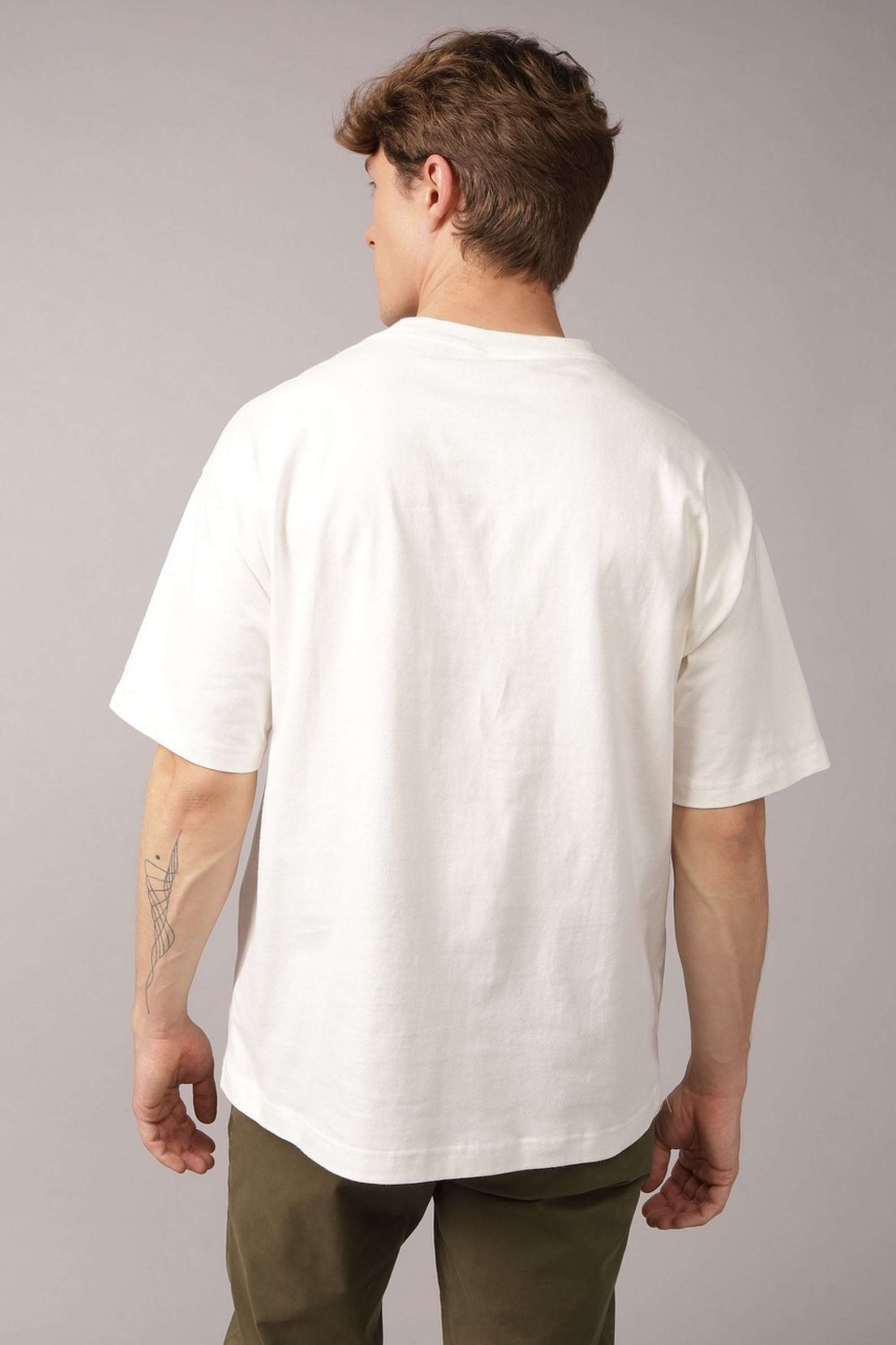 Solid-Cotton-Round-Neck-Men-s-T-Shirt