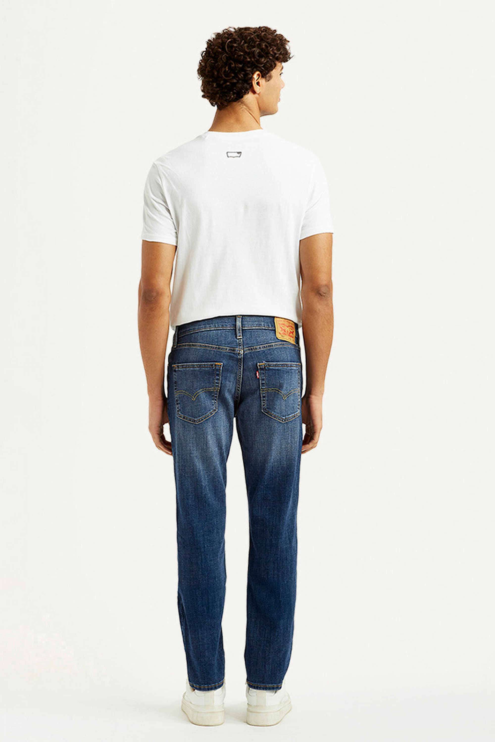 Blended-Fabric-Slim-Fit-Men-Jeans