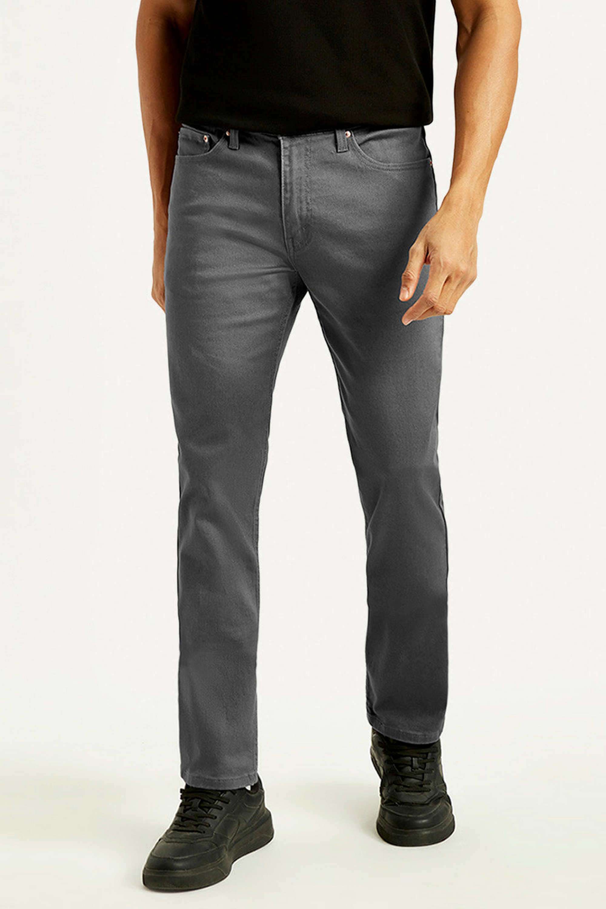 Light-Wash-Cotton-Slim-Fit-Men-s-Jeans