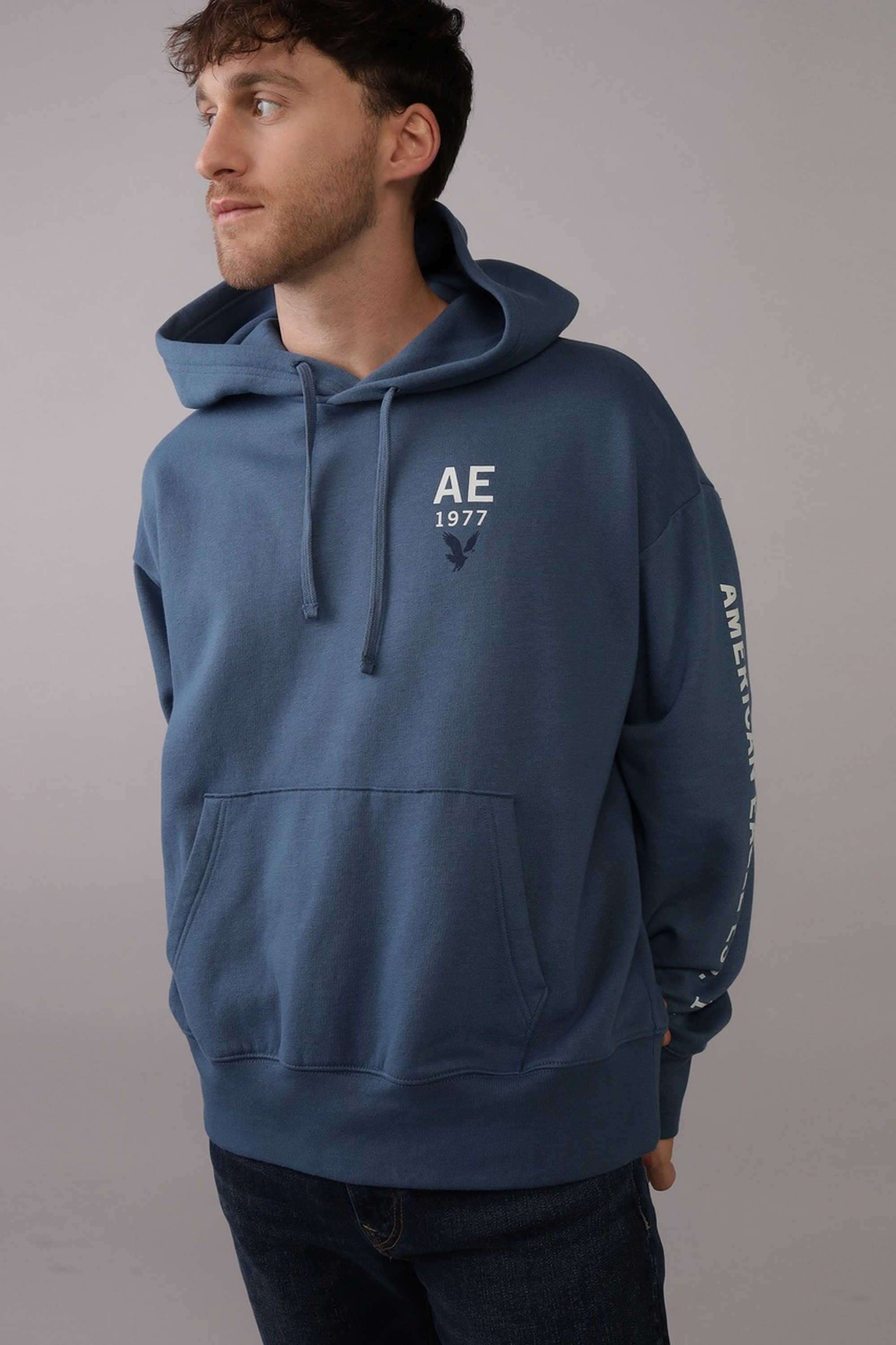 Printed-Blended-Fabric-Round-Neck-Men-s-Sweatshirt