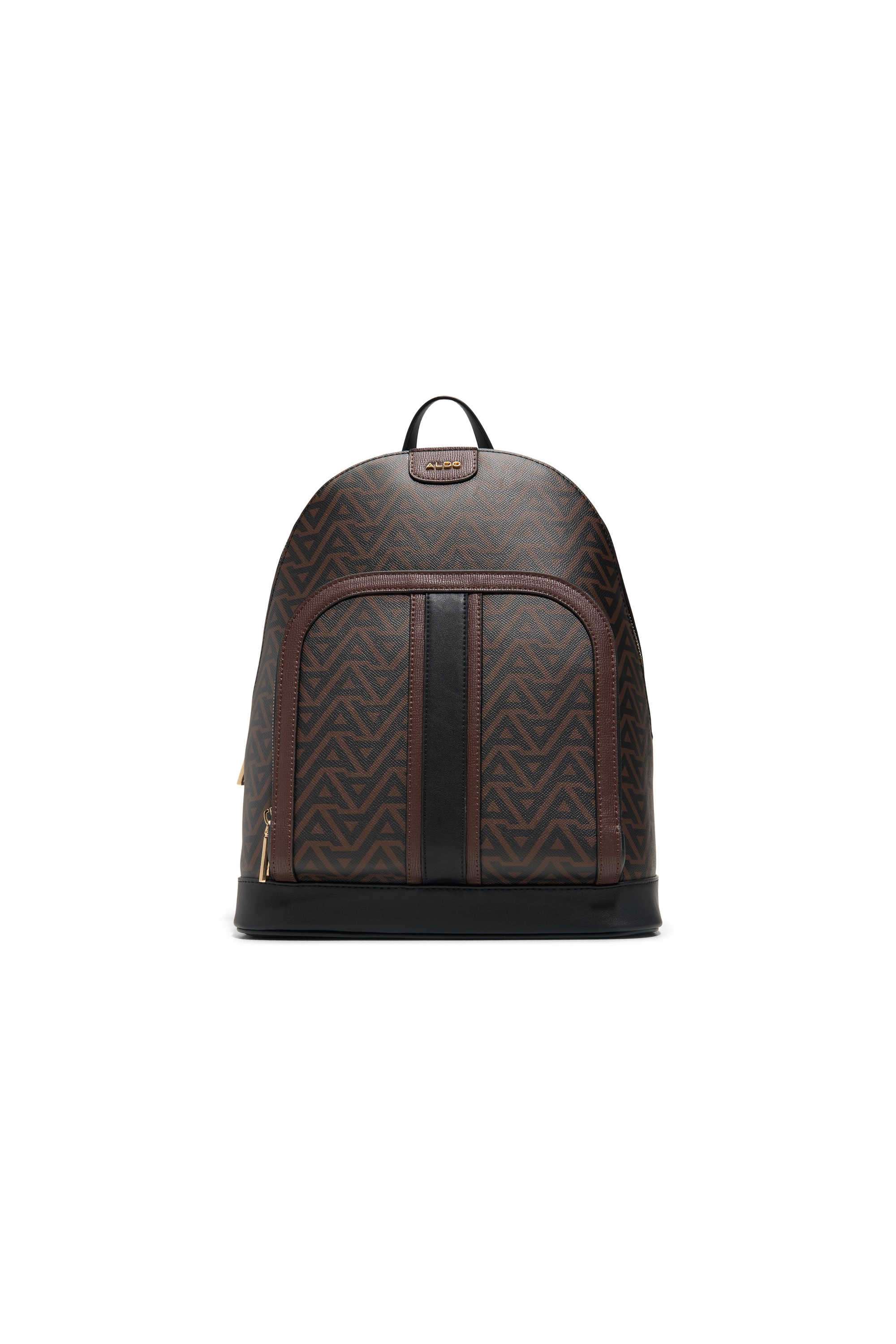 Zipper-Synthetic-Printed-Women-Backpack