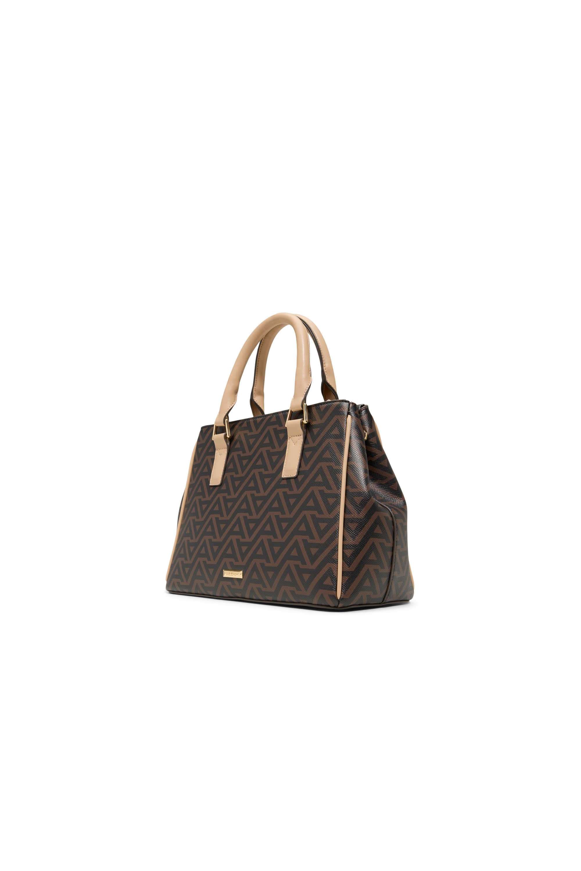 Zipper-Synthetic-Printed-Women-Satchel