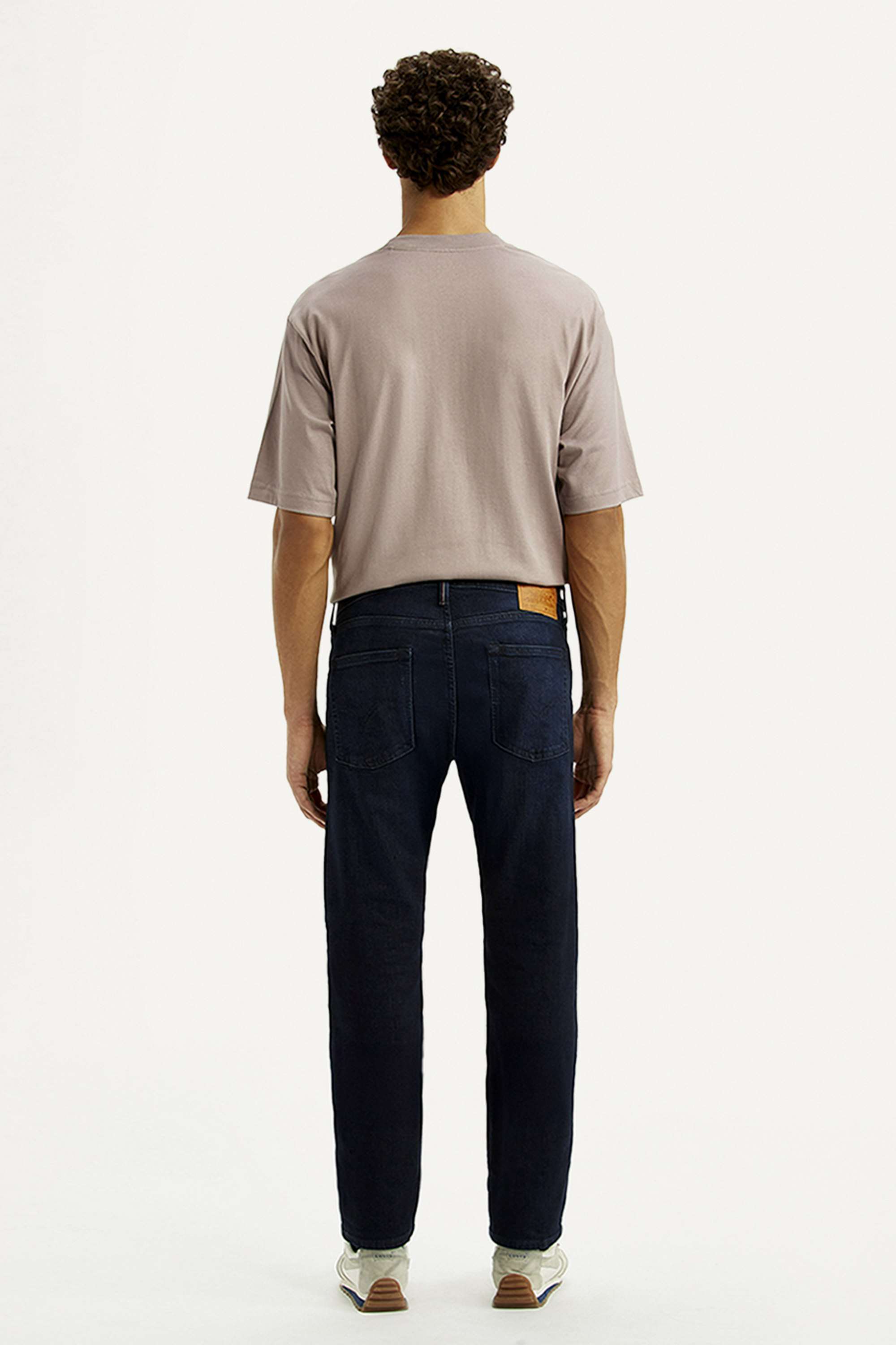 Solid-Cotton-Slim-Fit-Men-s-Jeans