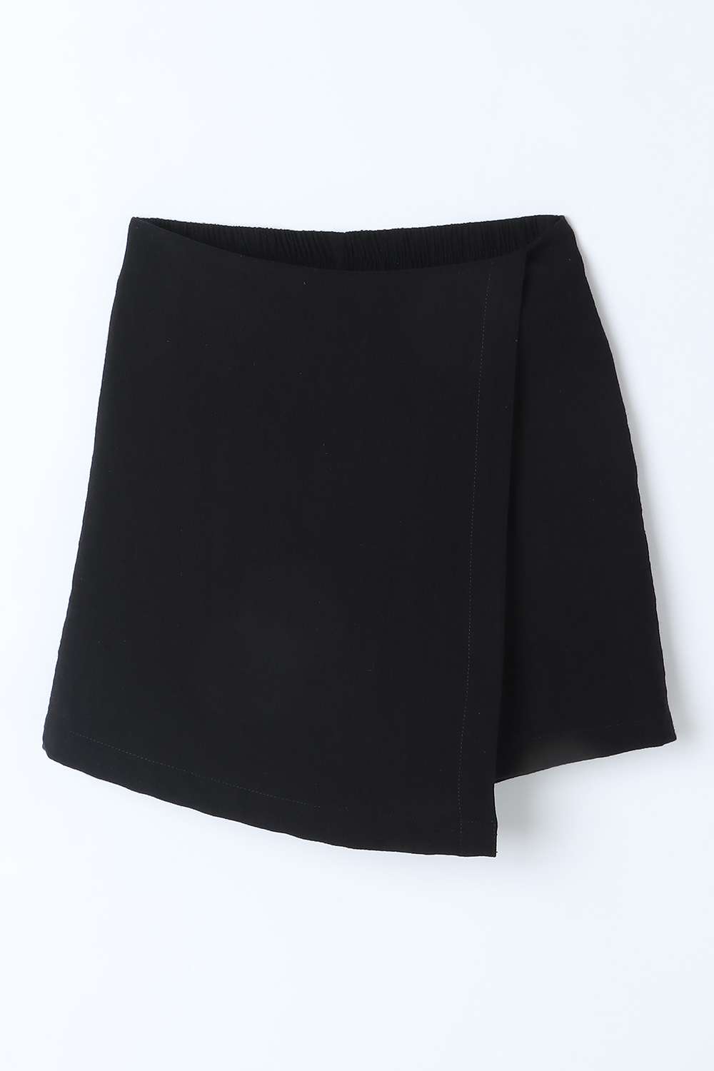 Solid-Blended-Fabric-Regular-Fit-Girls-Shorts