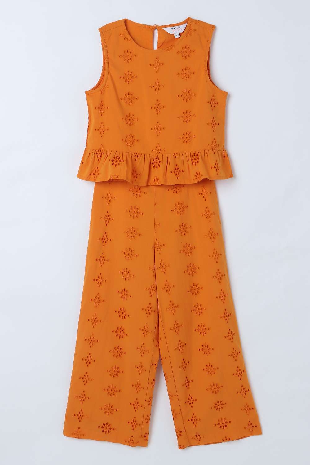 Solid-Cotton-Girls-Clothing-Set