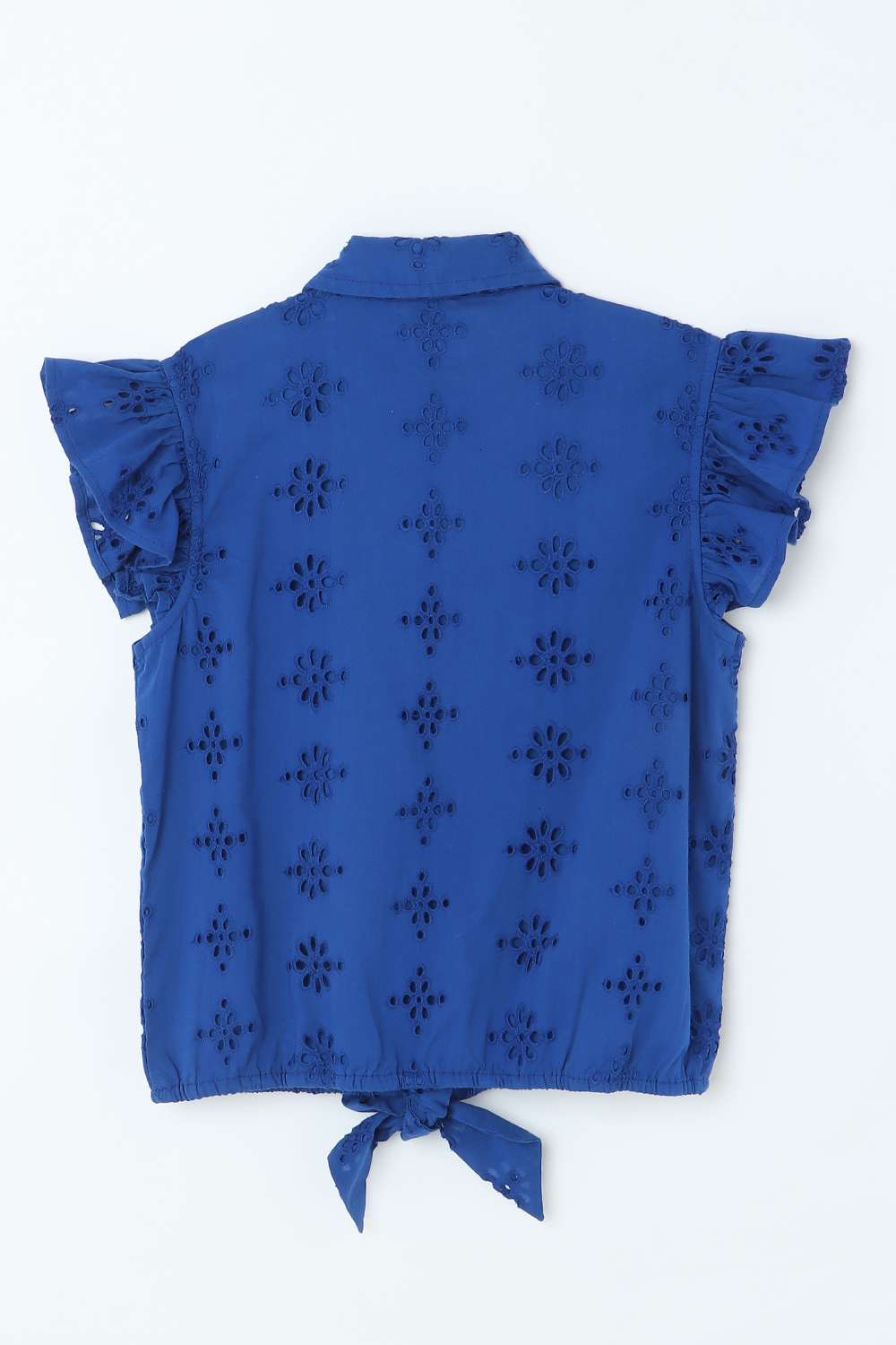 Schiffli-Cotton-Collared-Girls-Top